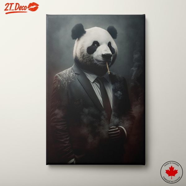 Dapper Panda in a Suit