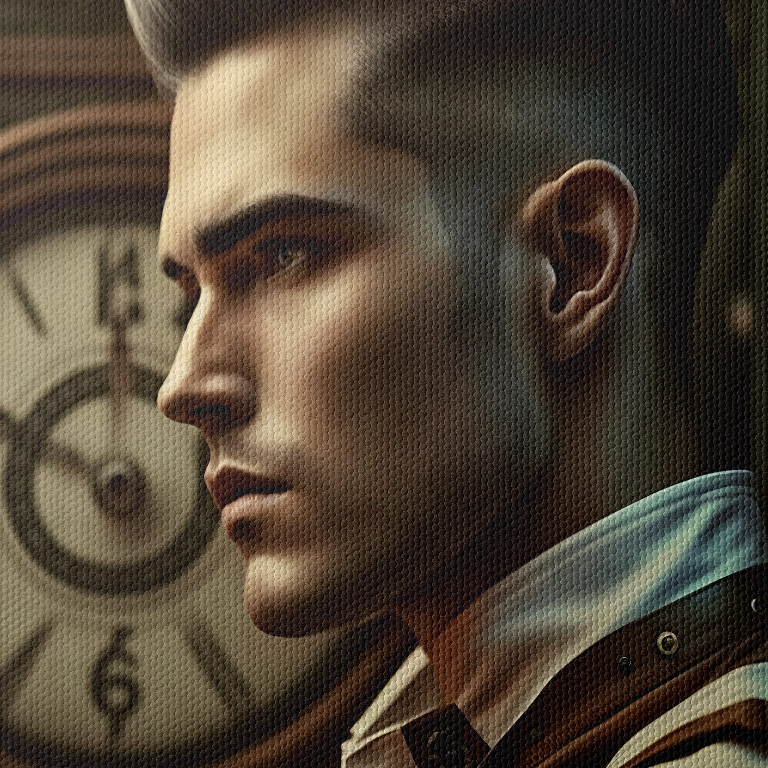Stylized Contemporary Male Portrait - Image 4