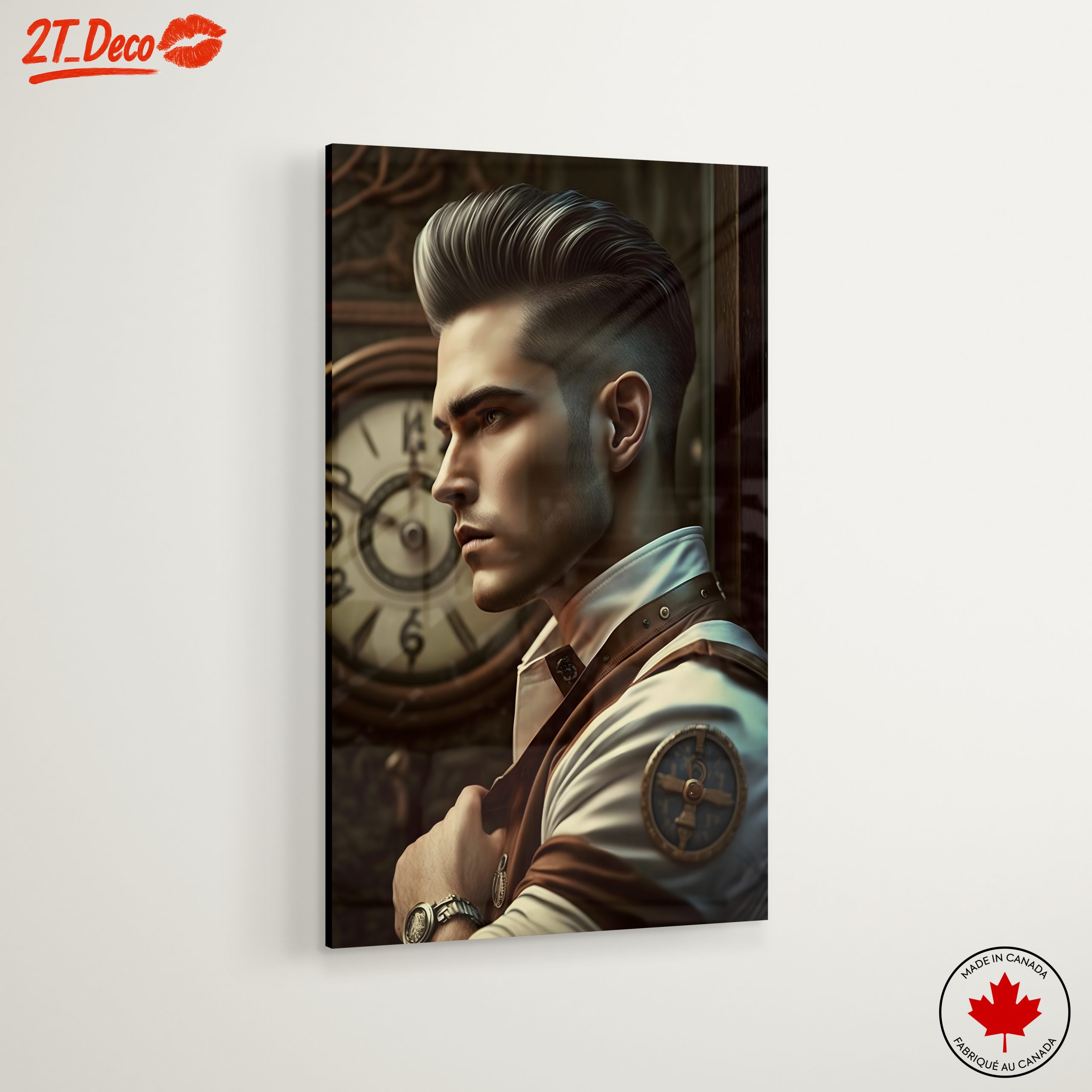 Stylized Contemporary Male Portrait - Image 6