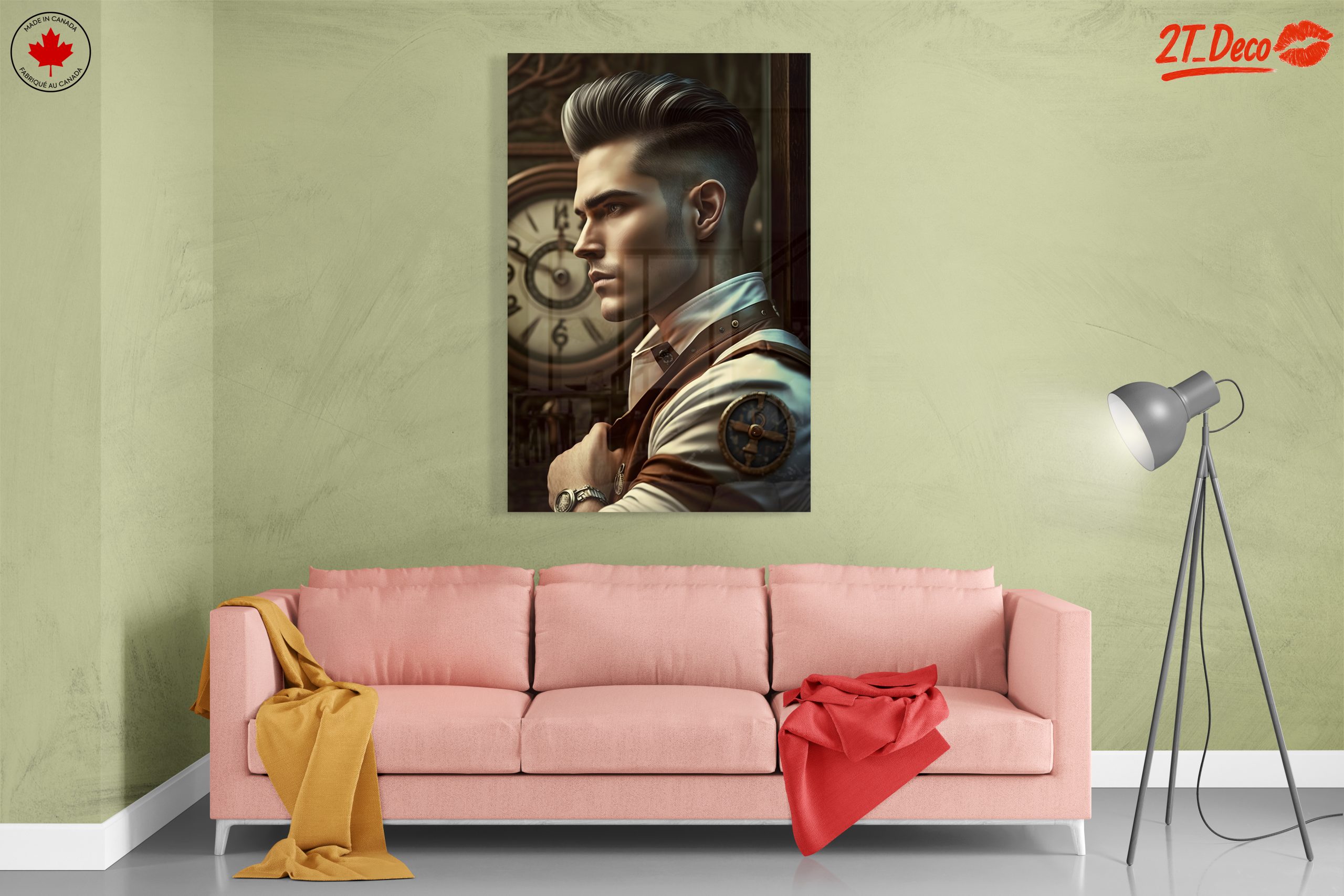 Stylized Contemporary Male Portrait - Image 7