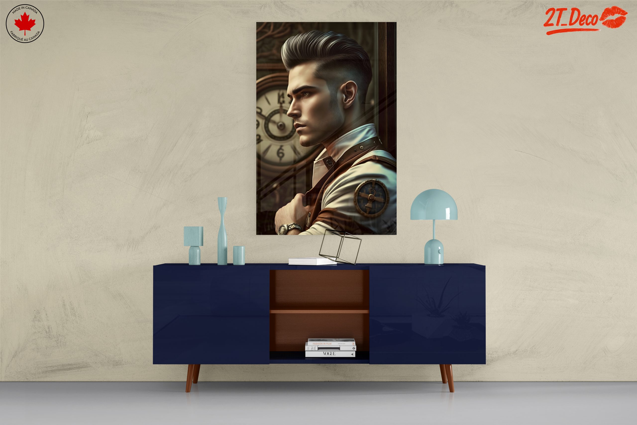 Stylized Contemporary Male Portrait - Image 8