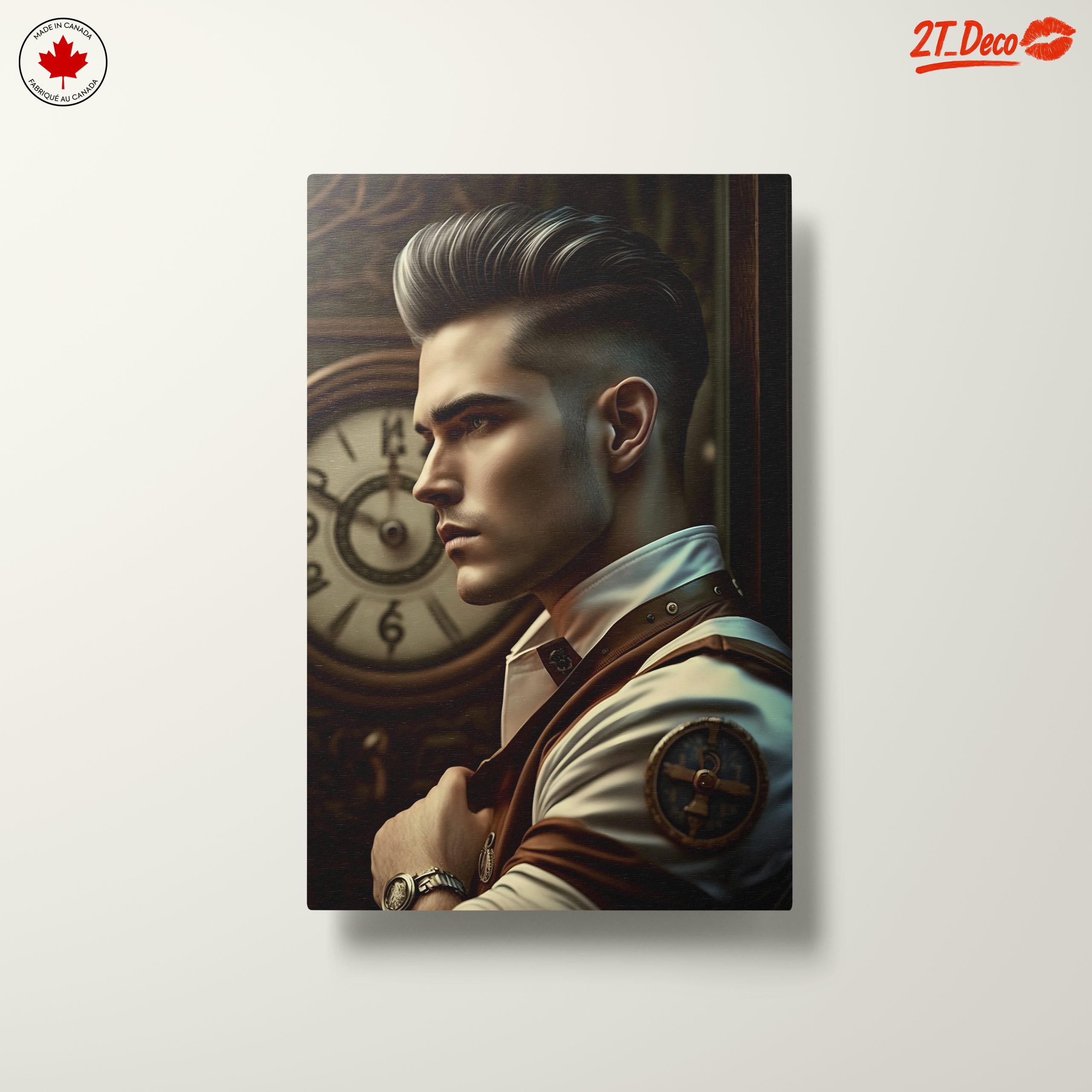 Stylized Contemporary Male Portrait - Image 10