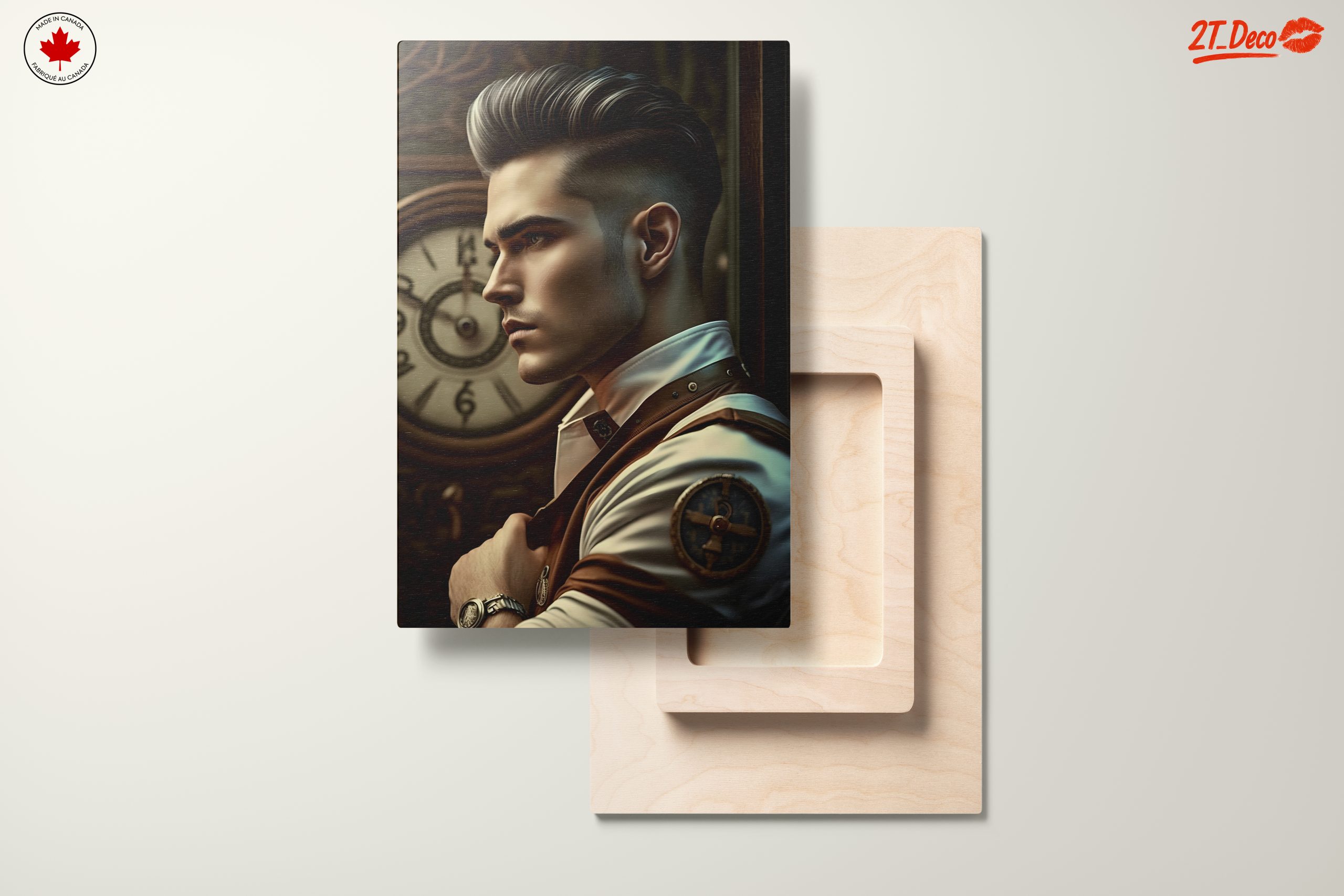 Stylized Contemporary Male Portrait - Image 11