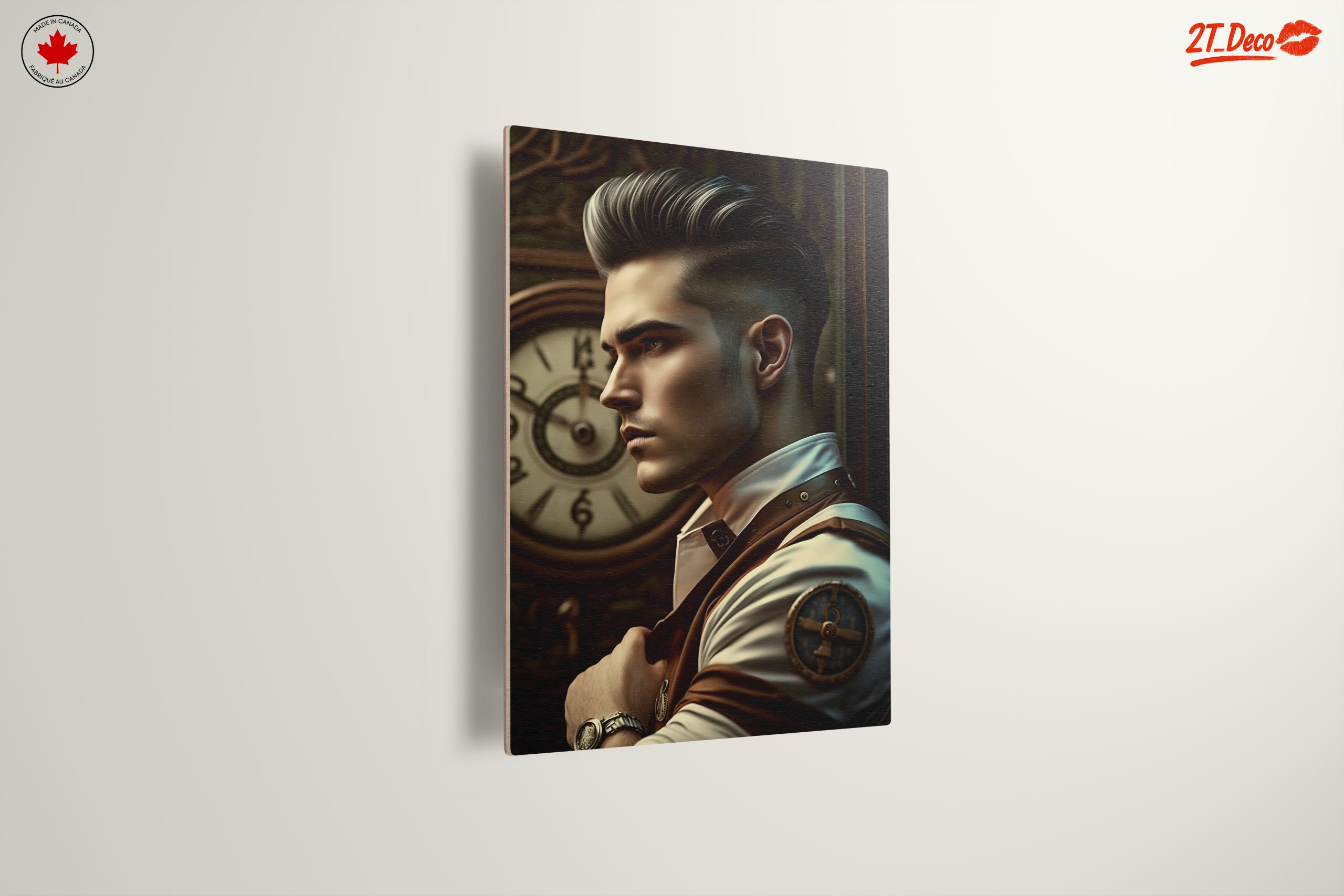 Stylized Contemporary Male Portrait - Image 13