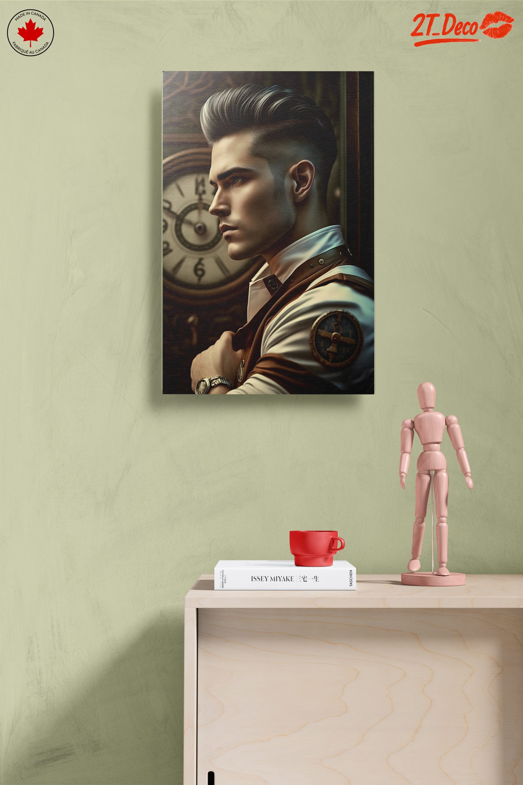 Stylized Contemporary Male Portrait - Image 14
