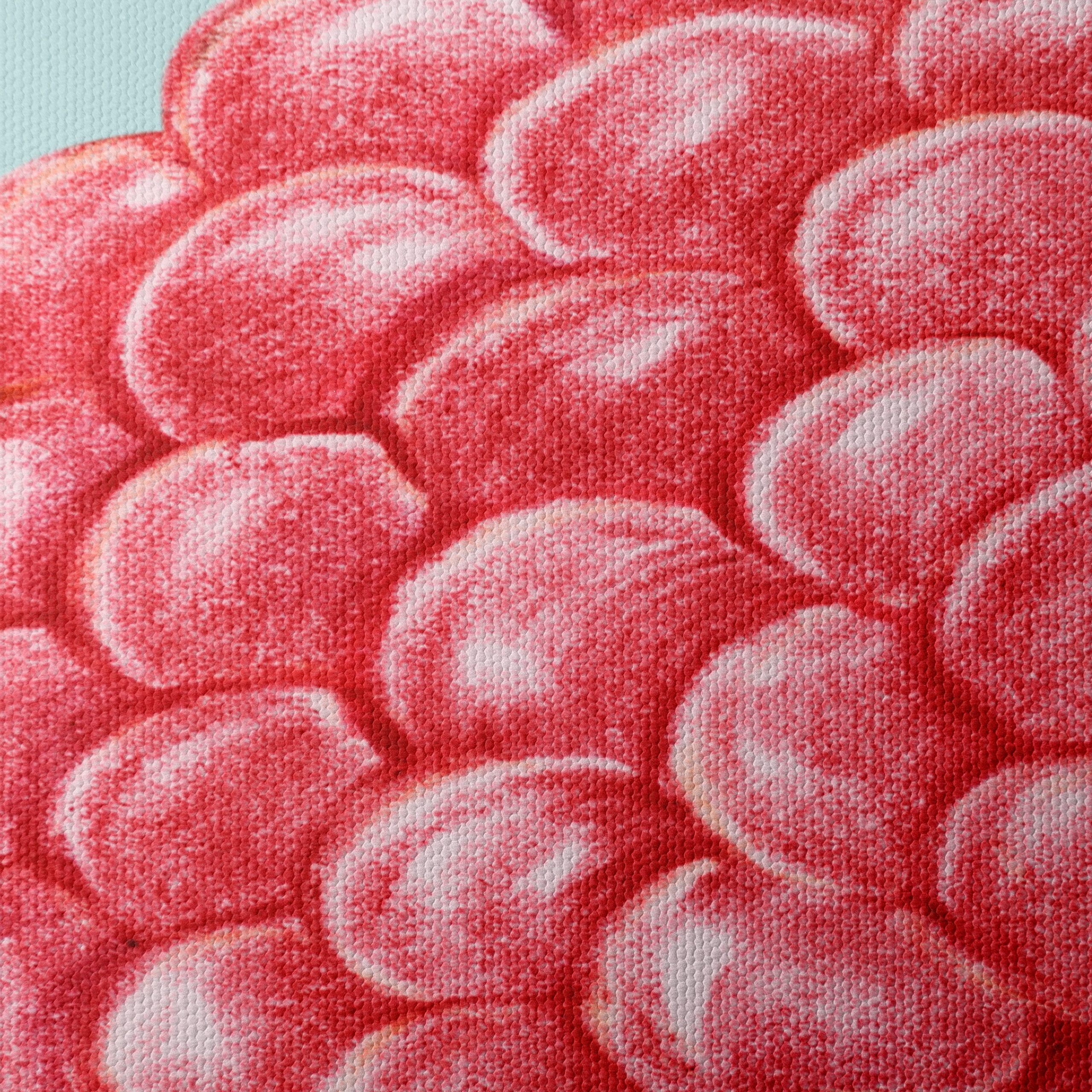Vivid Abstract Raspberry Art - Image 4