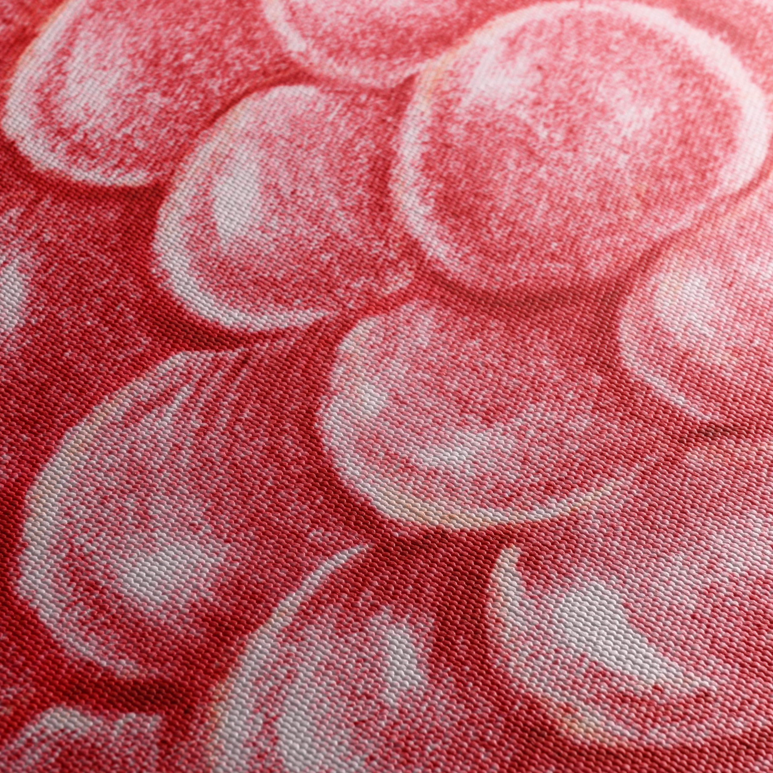 Vivid Abstract Raspberry Art - Image 5