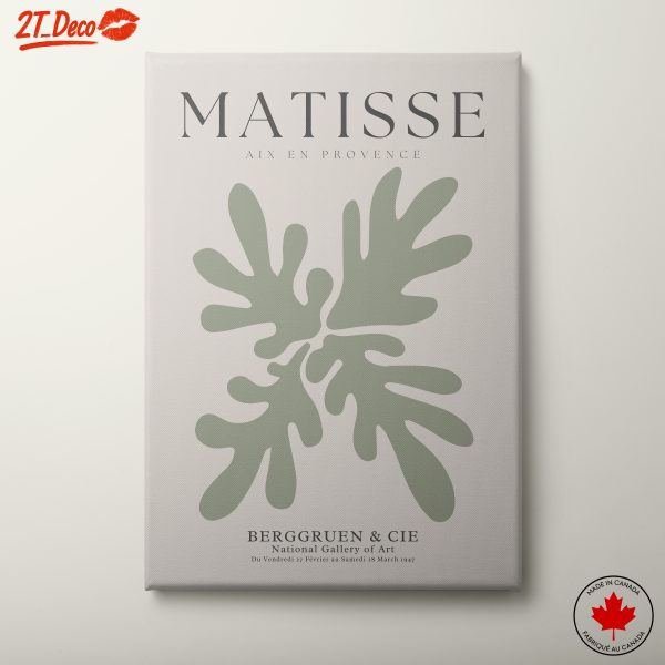 Abstract Botanical Art by Matisse