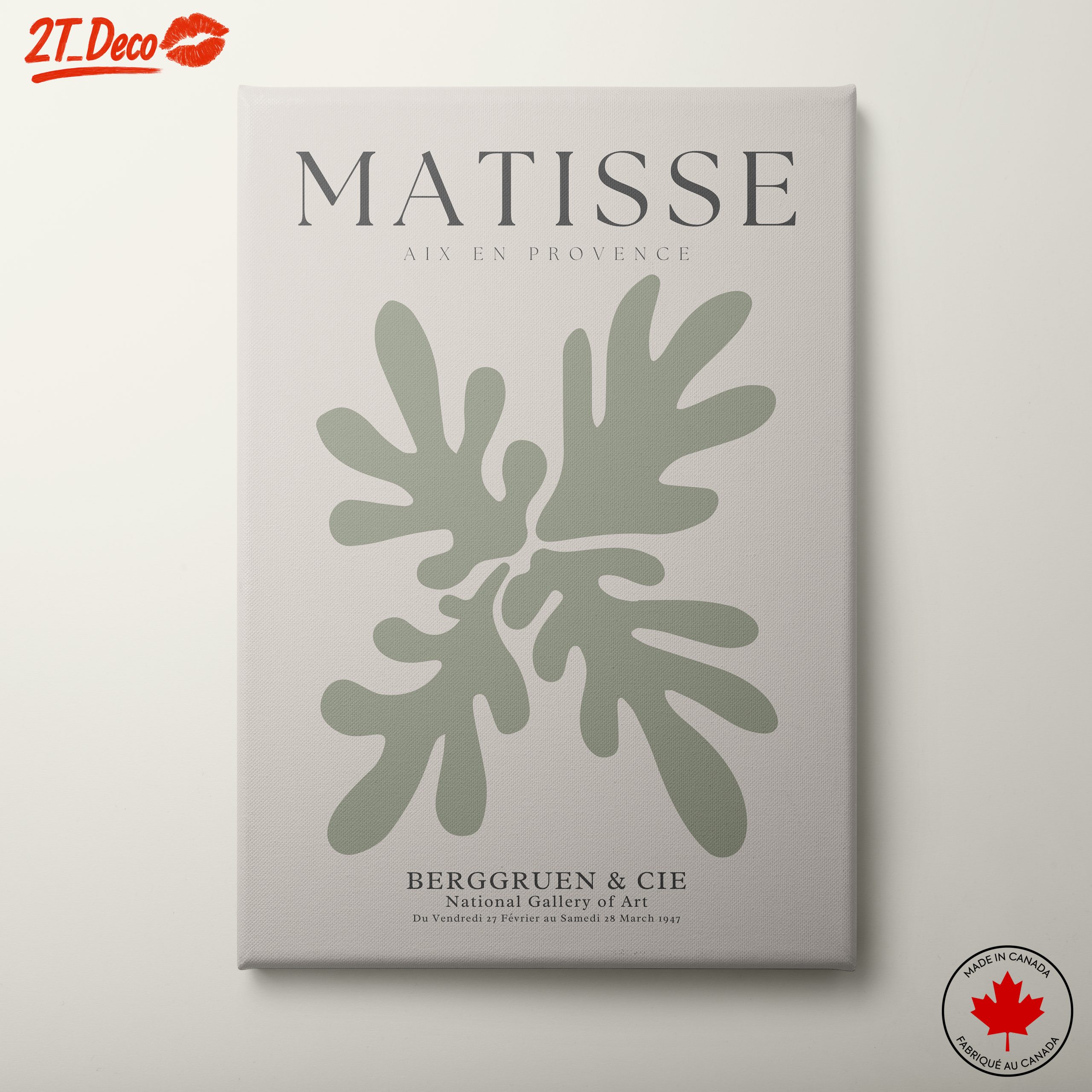 Abstract Botanical Art by Matisse
