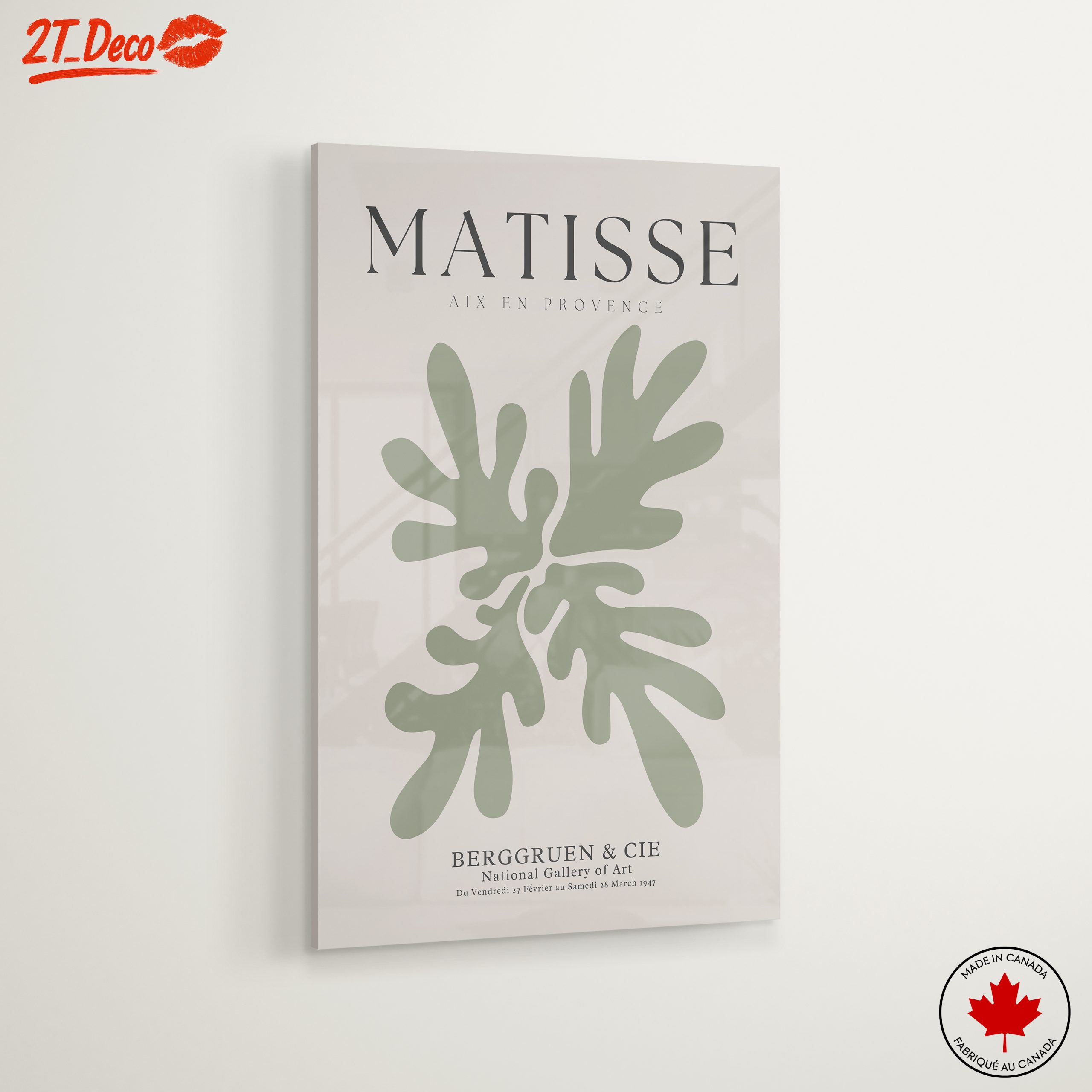 Abstract Botanical Art by Matisse - Image 6