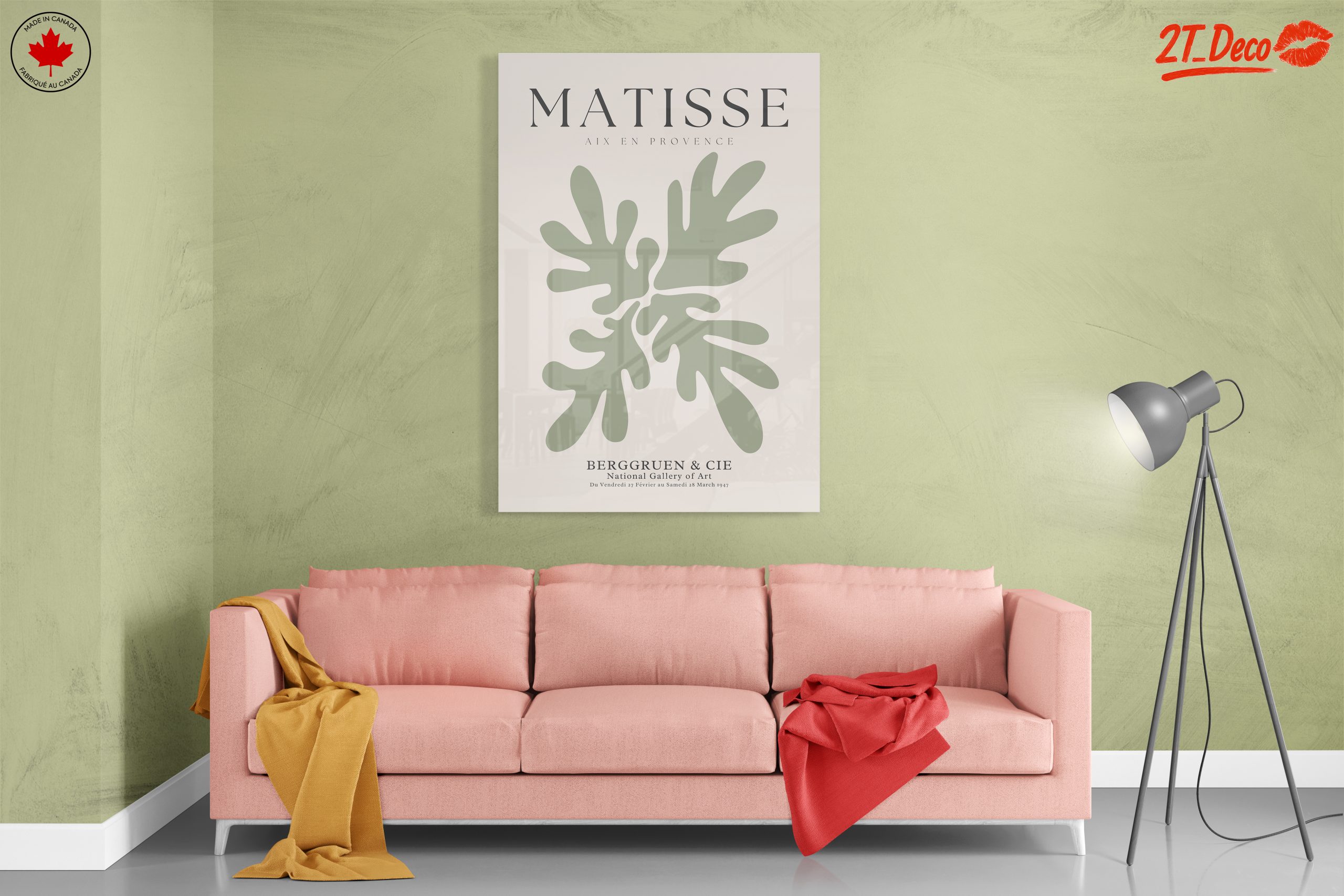 Abstract Botanical Art by Matisse - Image 7