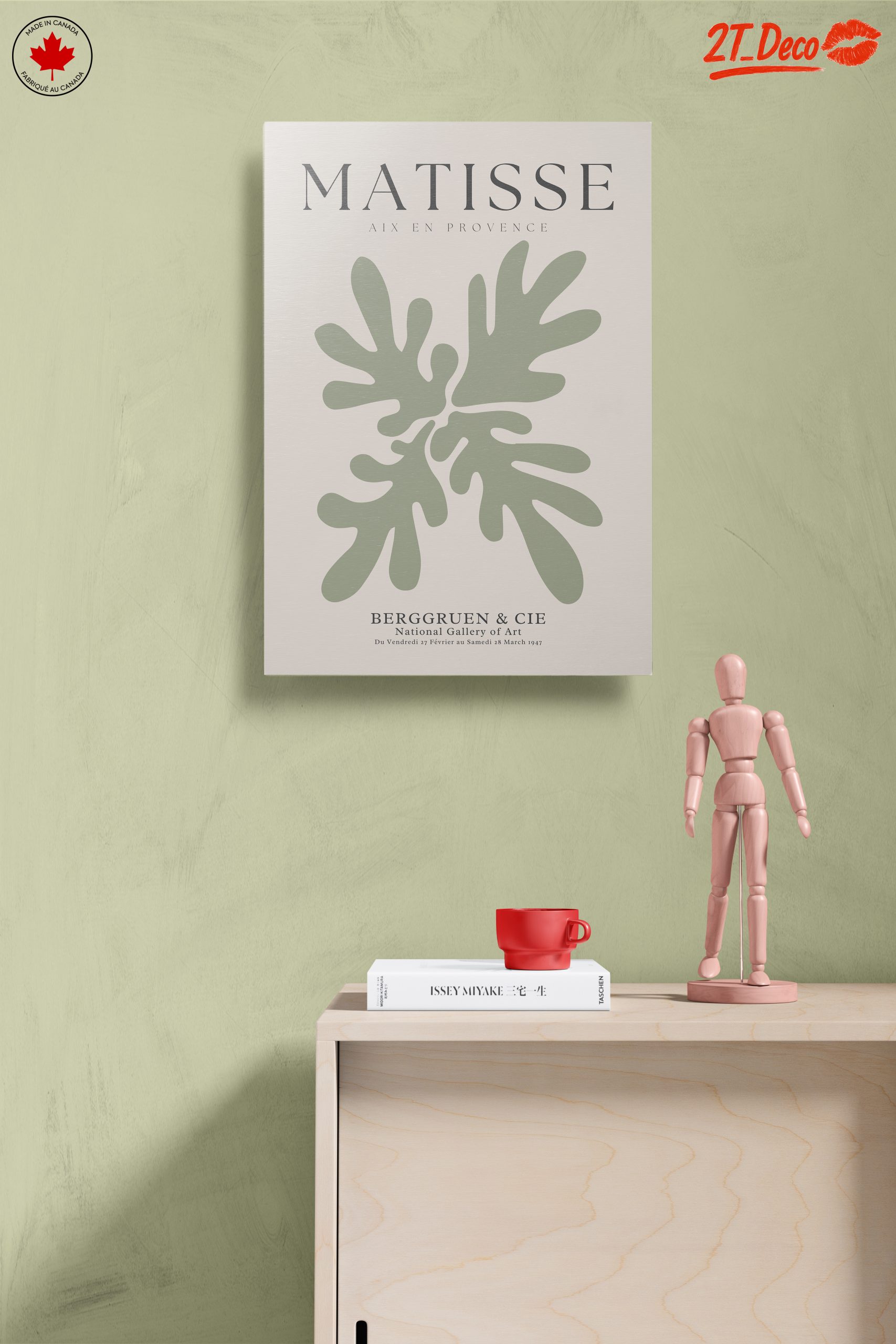 Abstract Botanical Art by Matisse - Image 14