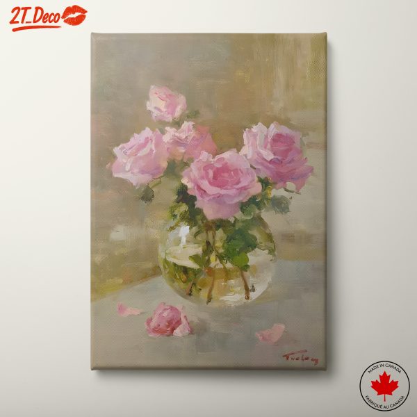 Pink Rose Floral Arrangement