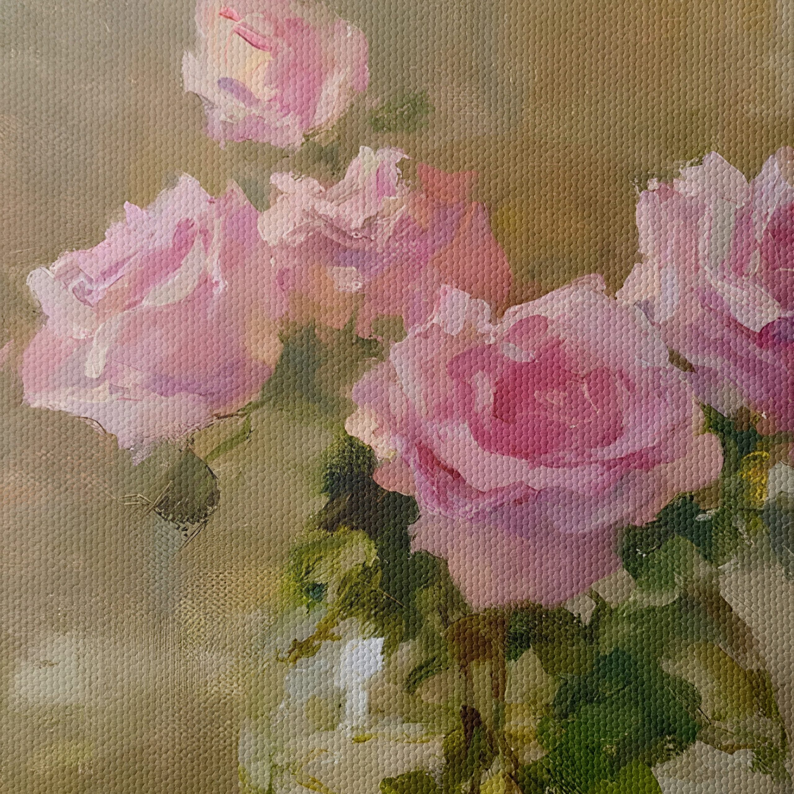 Pink Rose Floral Arrangement - Image 4