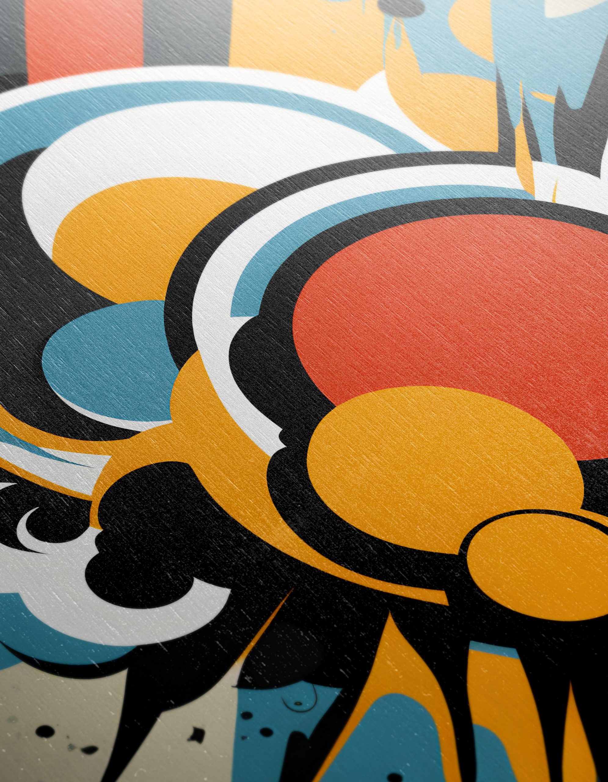 Energetic Dynamic Abstract Artwork - Image 12