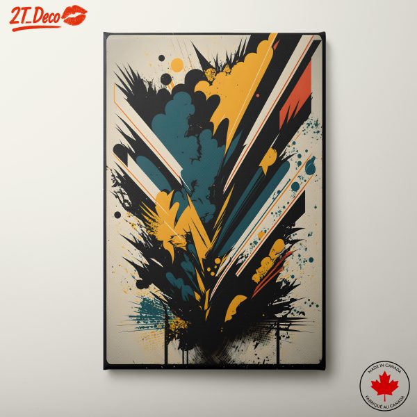 Vibrant Dynamic Abstract Artwork 14