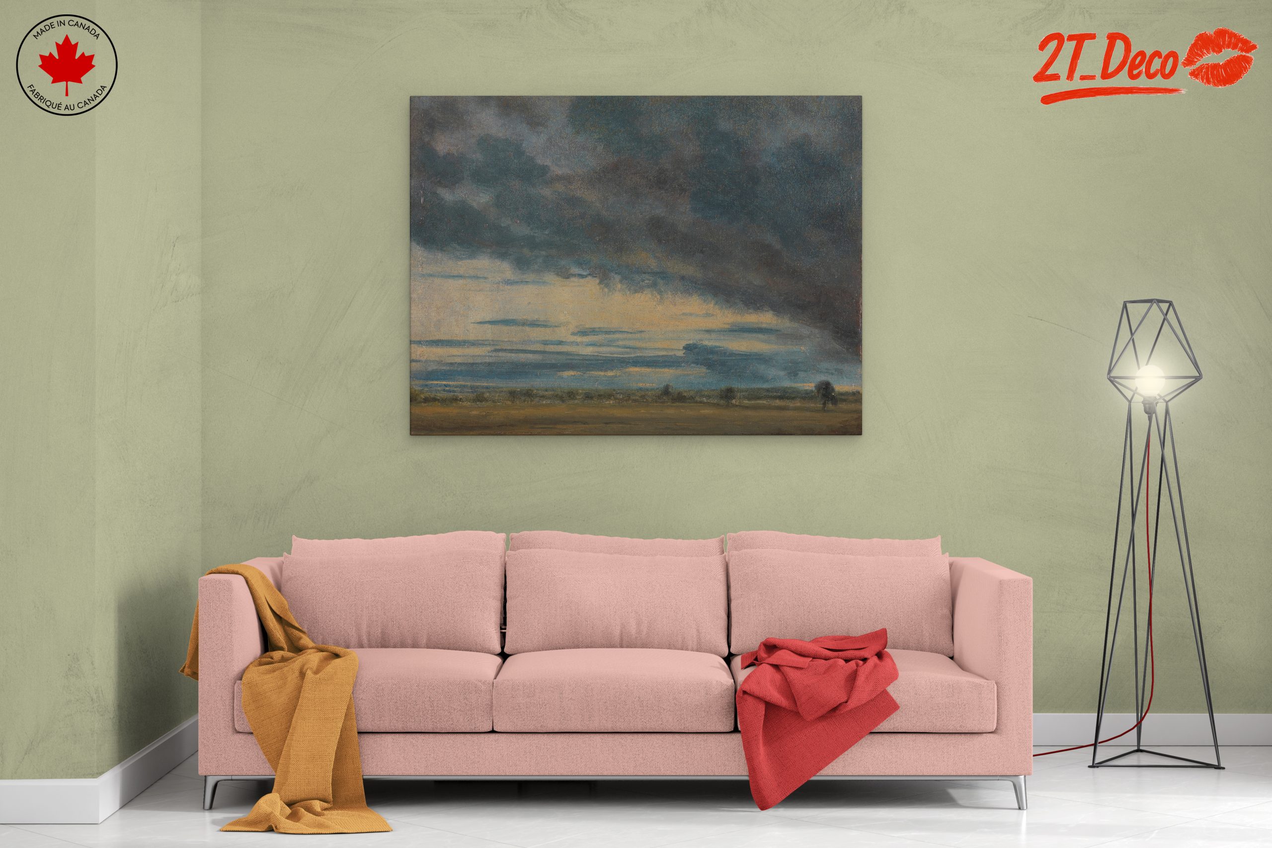 Dramatic Skies Over Serene Landscape - Image 2