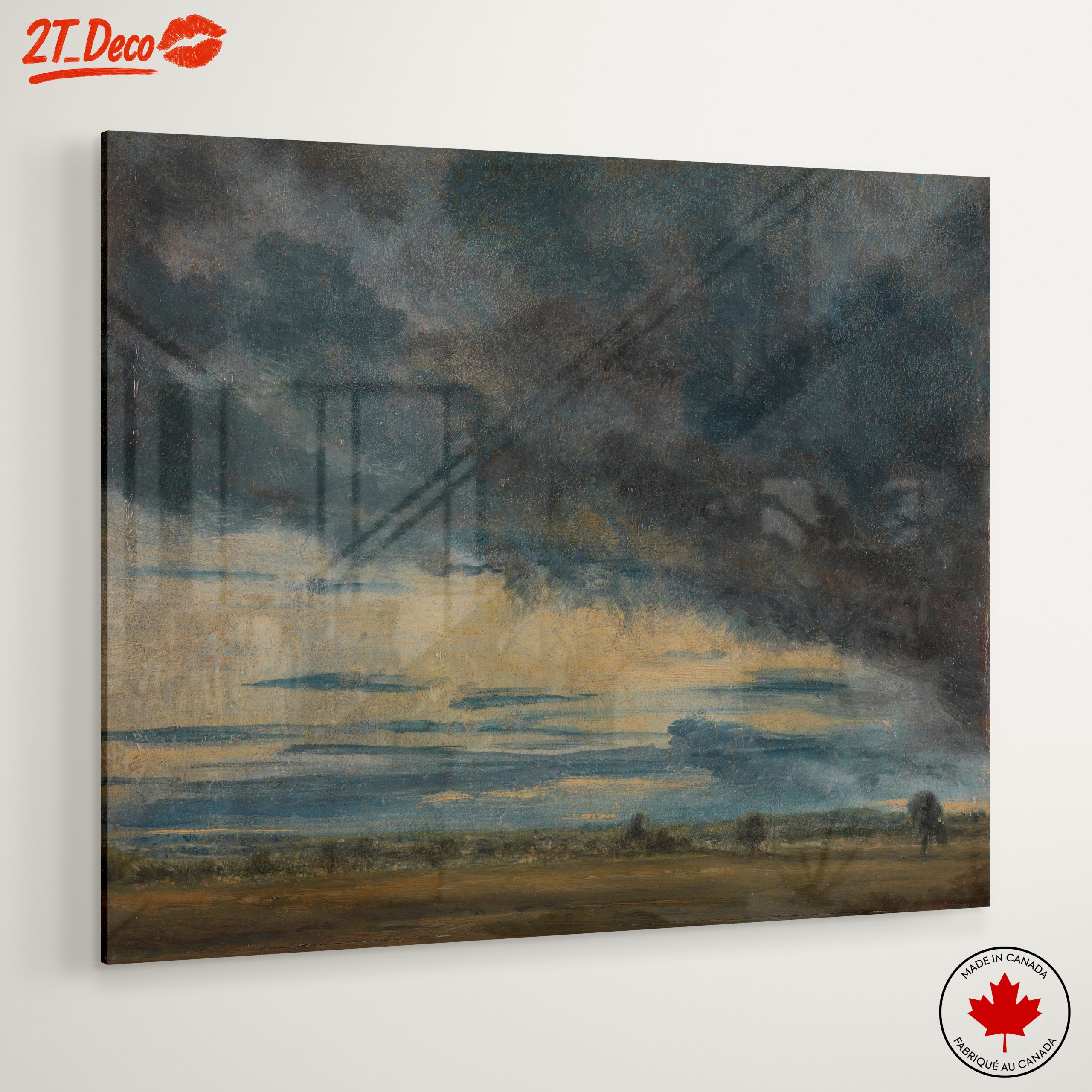 Dramatic Skies Over Serene Landscape - Image 6