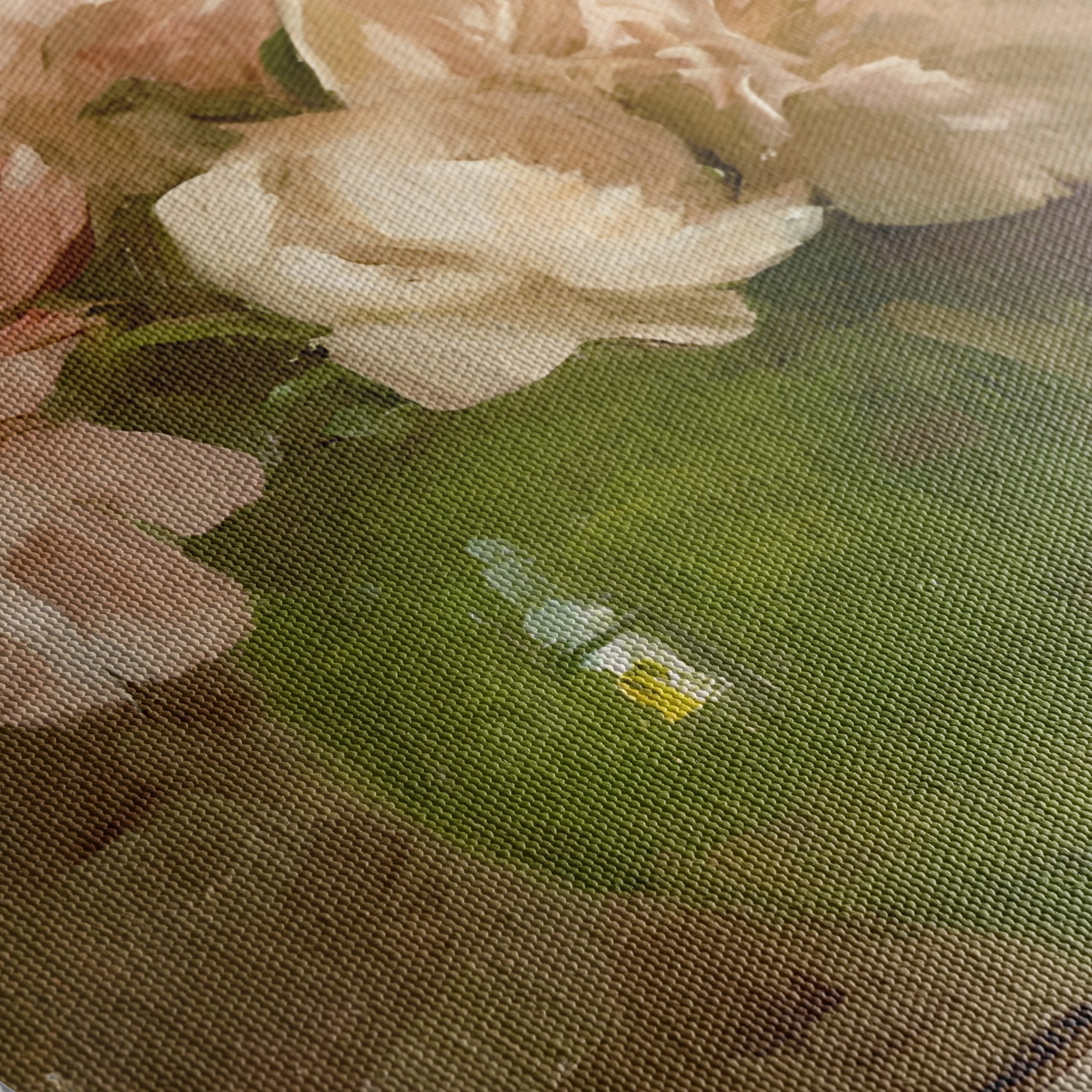 Peony Bouquet in Green Vase - Image 5