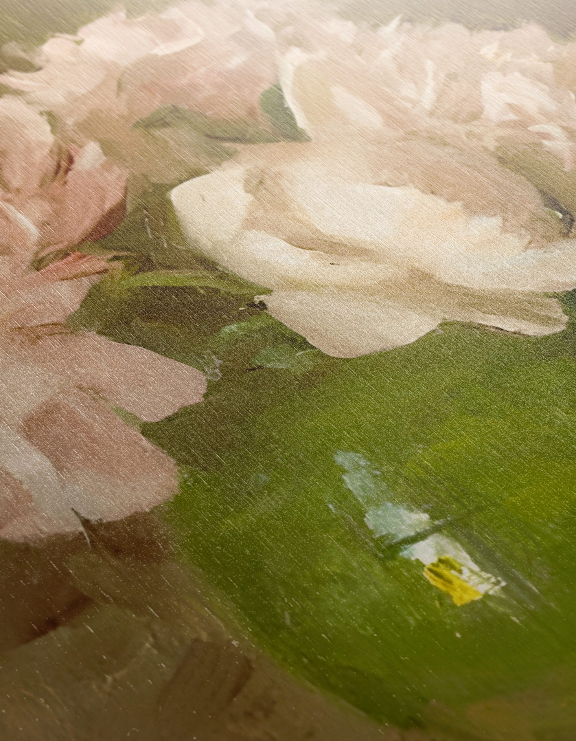 Peony Bouquet in Green Vase - Image 12