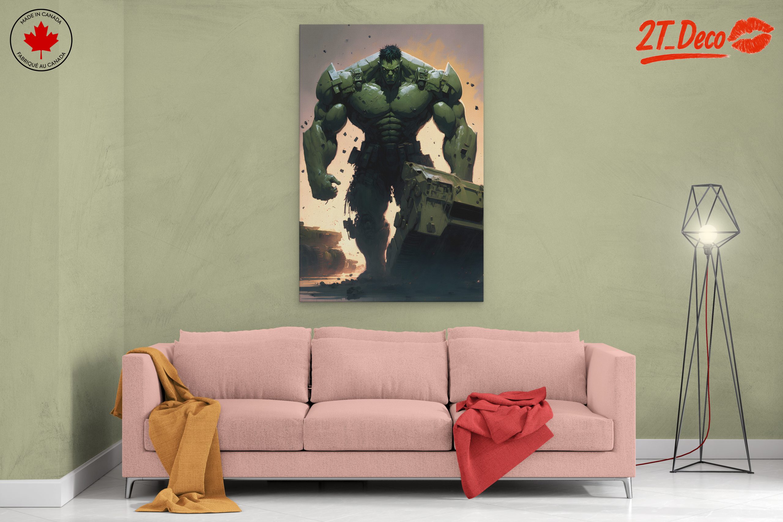 Dynamic Hulk Character Artwork 2 - Image 2