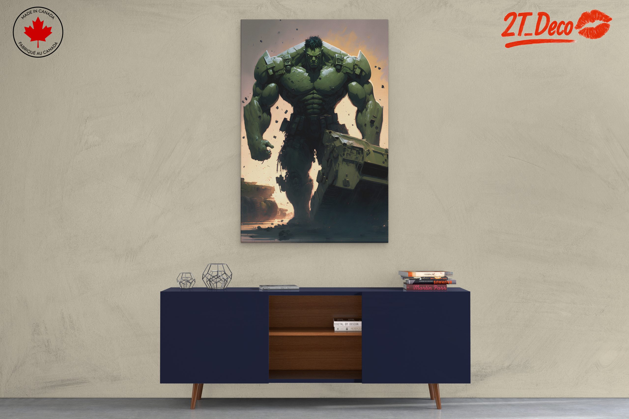 Dynamic Hulk Character Artwork 2 - Image 3