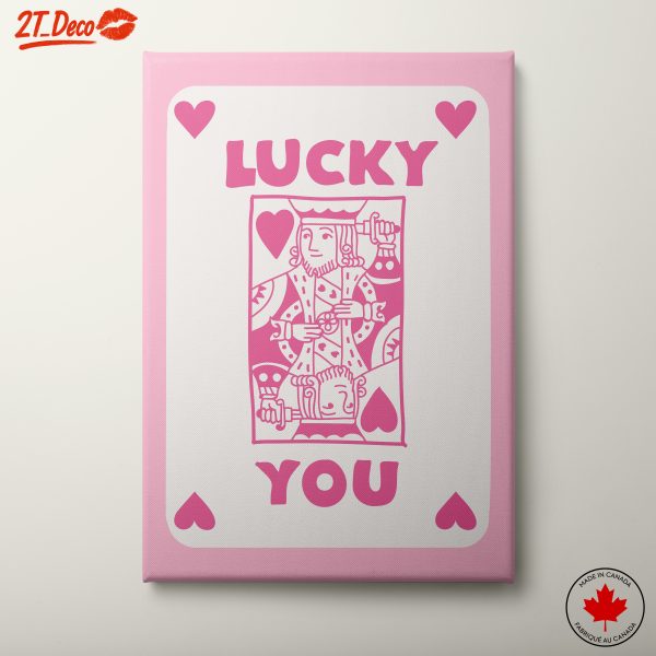 Lucky You Playing Card Art 15