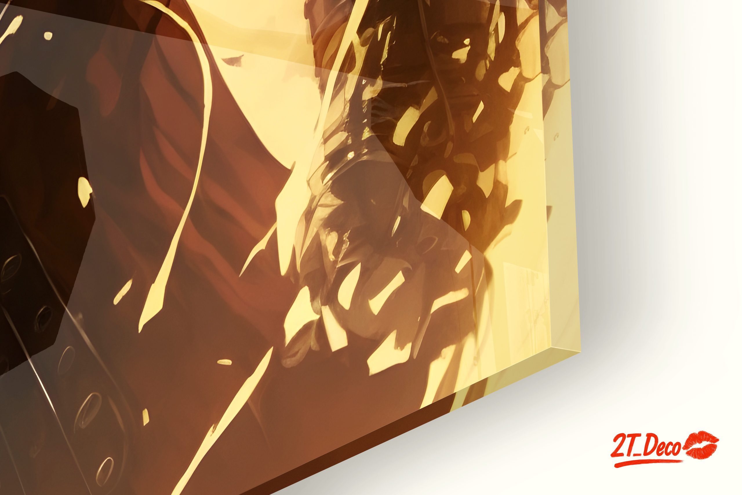 Dynamic Anime Character with Fiery Magic - Image 9