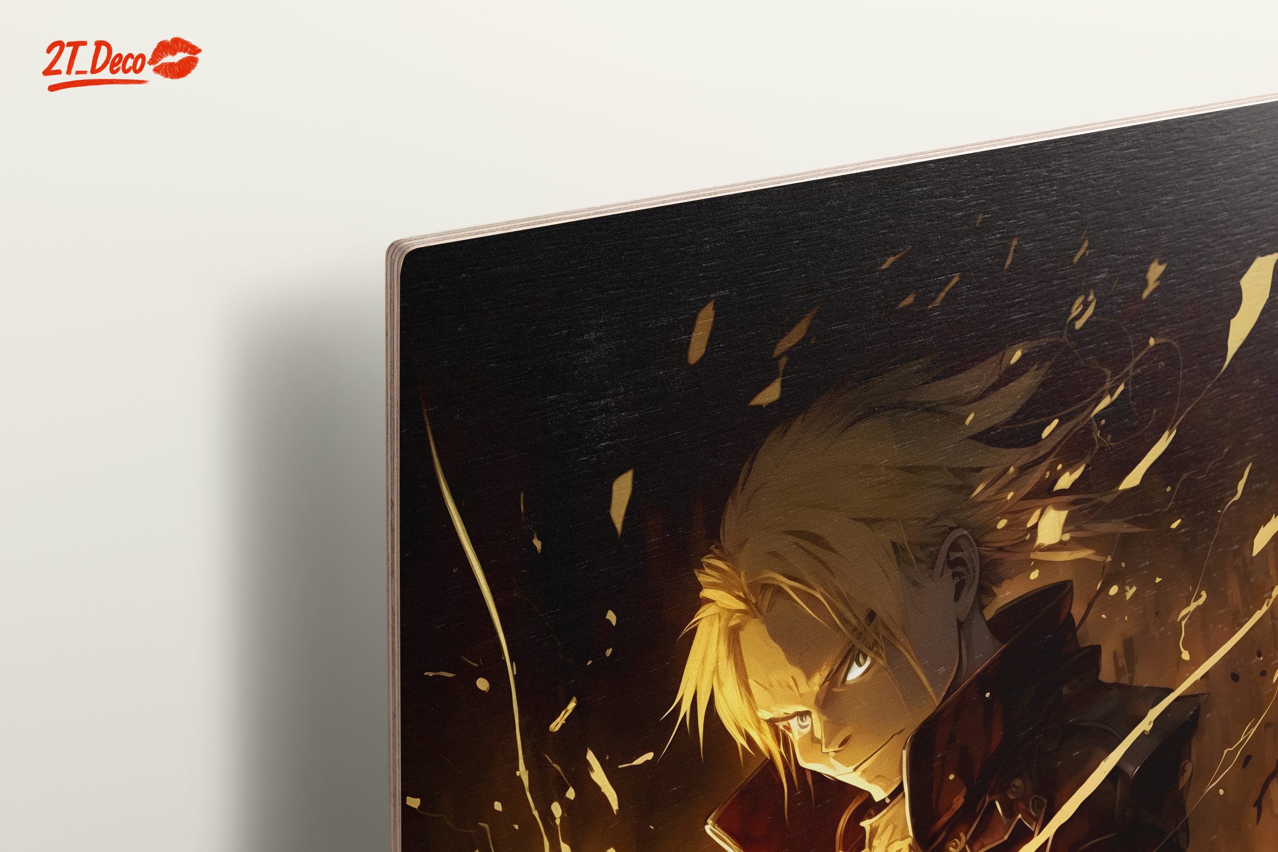 Dynamic Anime Character with Fiery Magic - Image 15