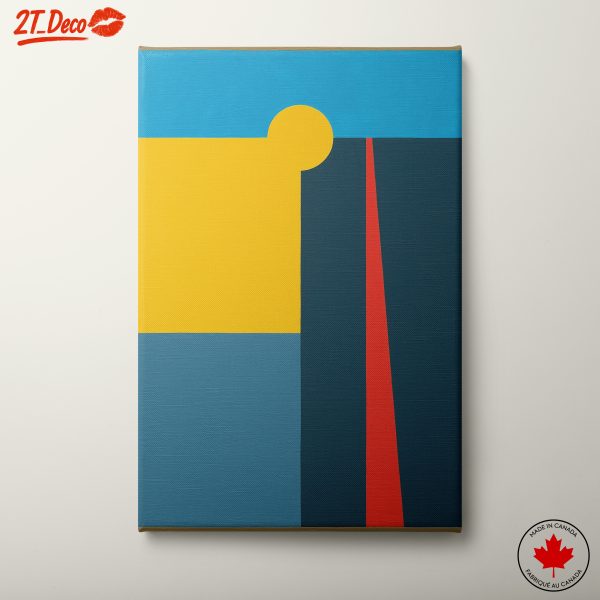 Bold Geometric Abstract Art 3
