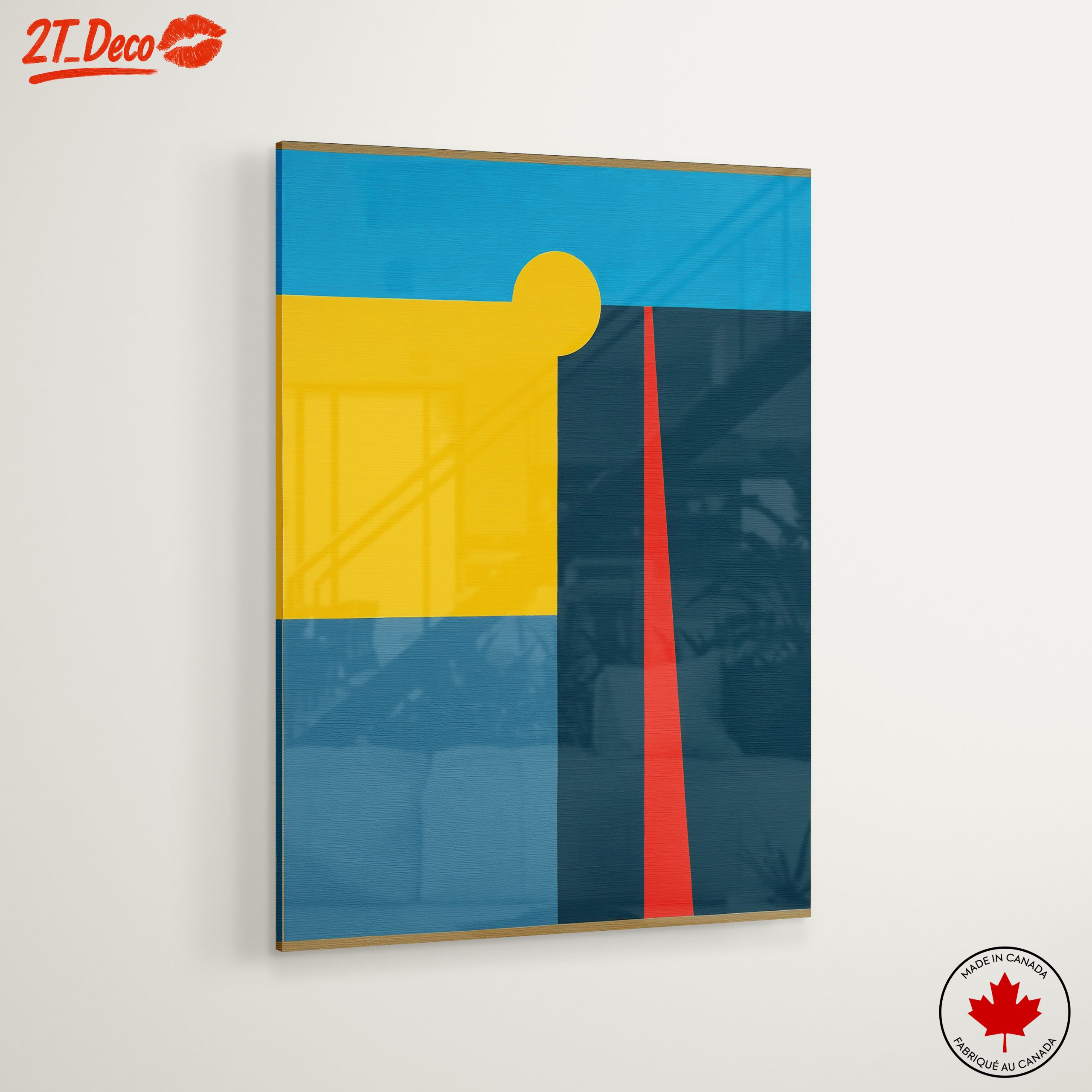 Bold Geometric Abstract Art 3 - Image 6