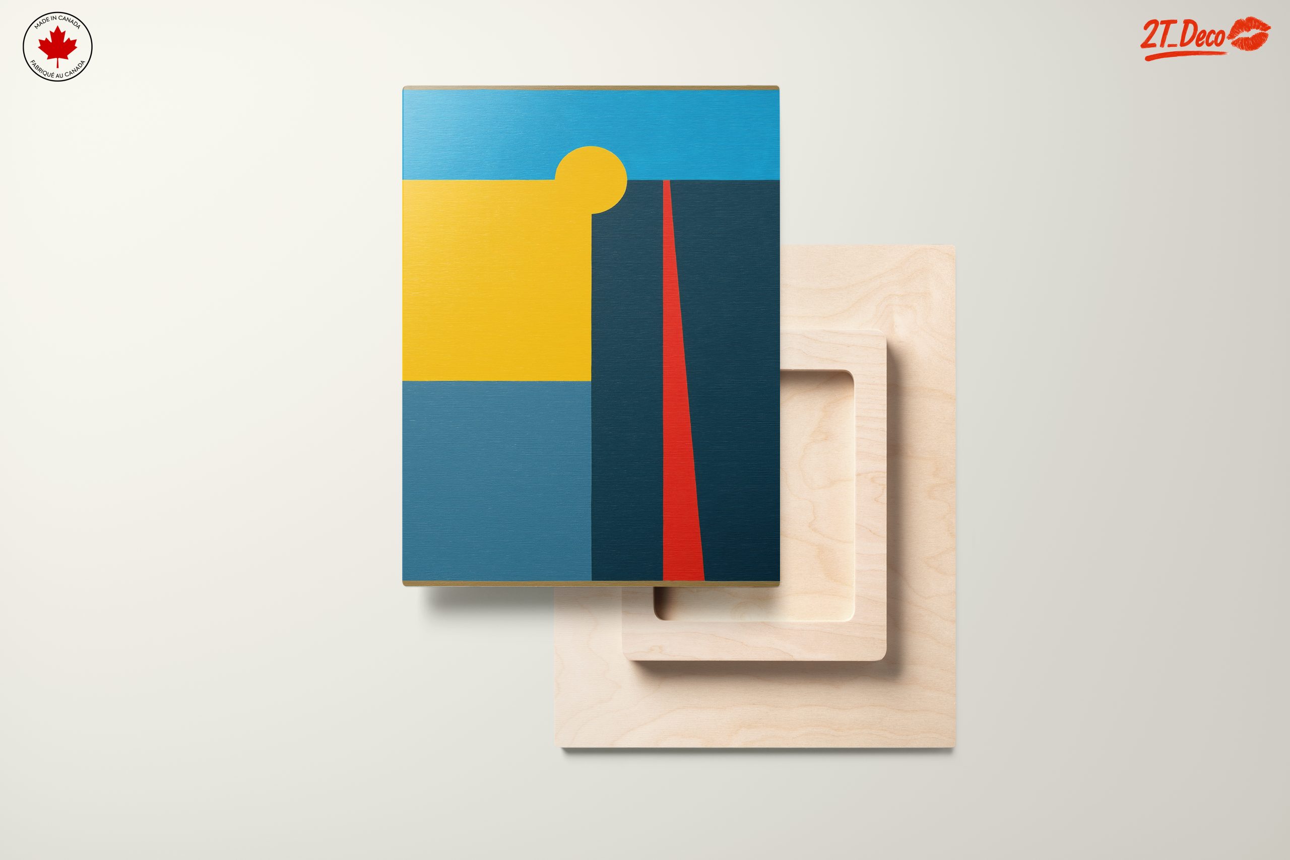 Bold Geometric Abstract Art 3 - Image 11