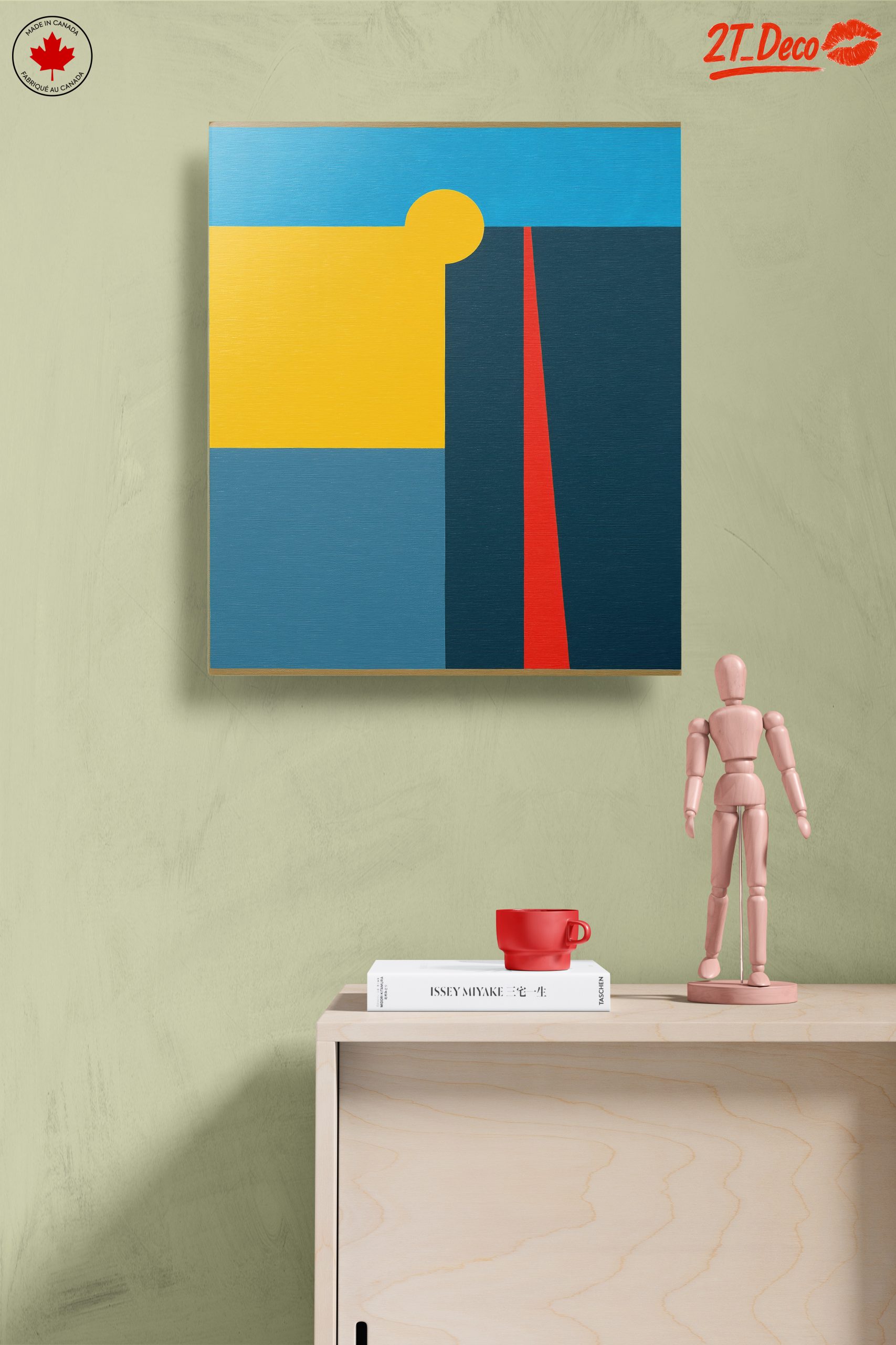 Bold Geometric Abstract Art 3 - Image 14