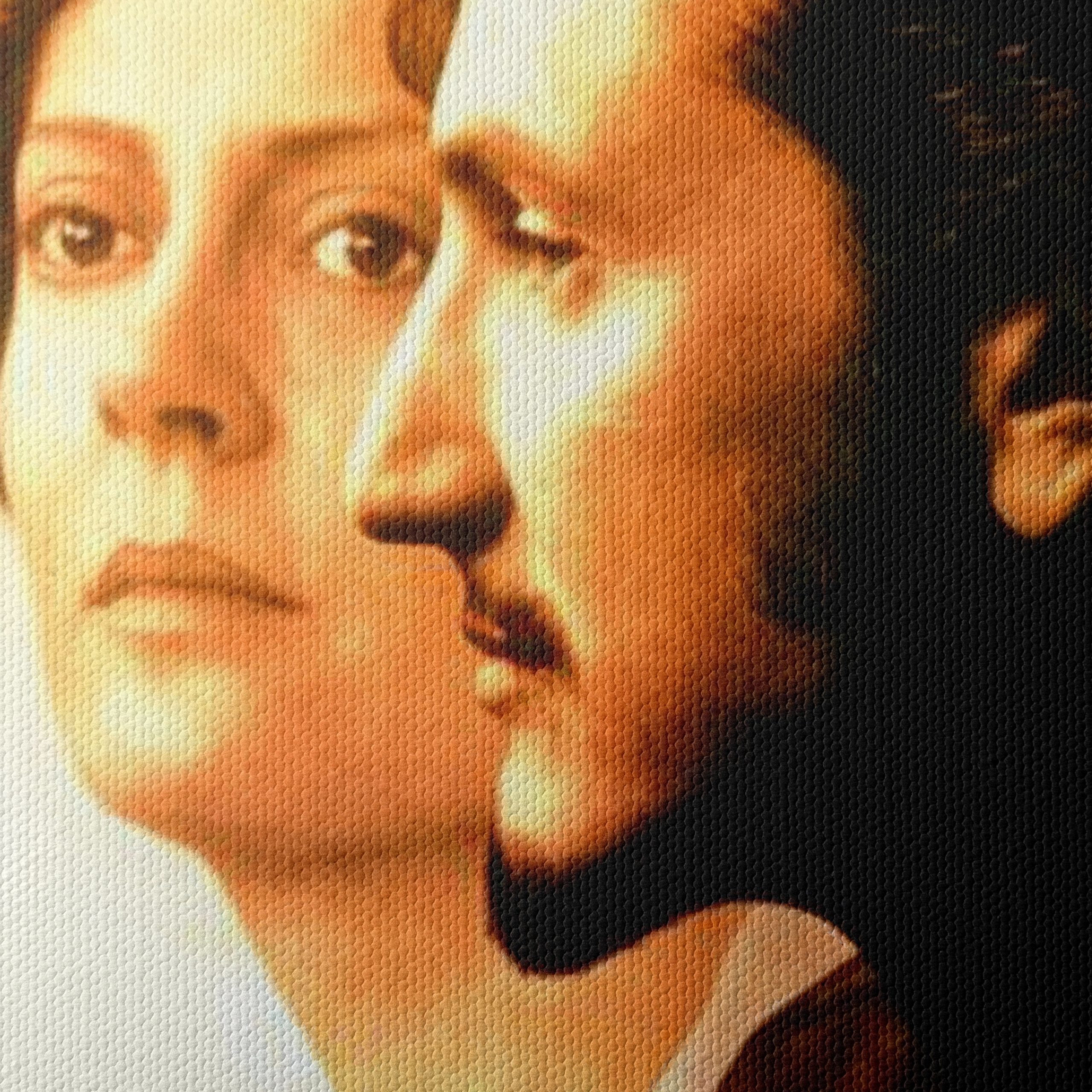 Contemporary Portrait of Two Figures - Image 4