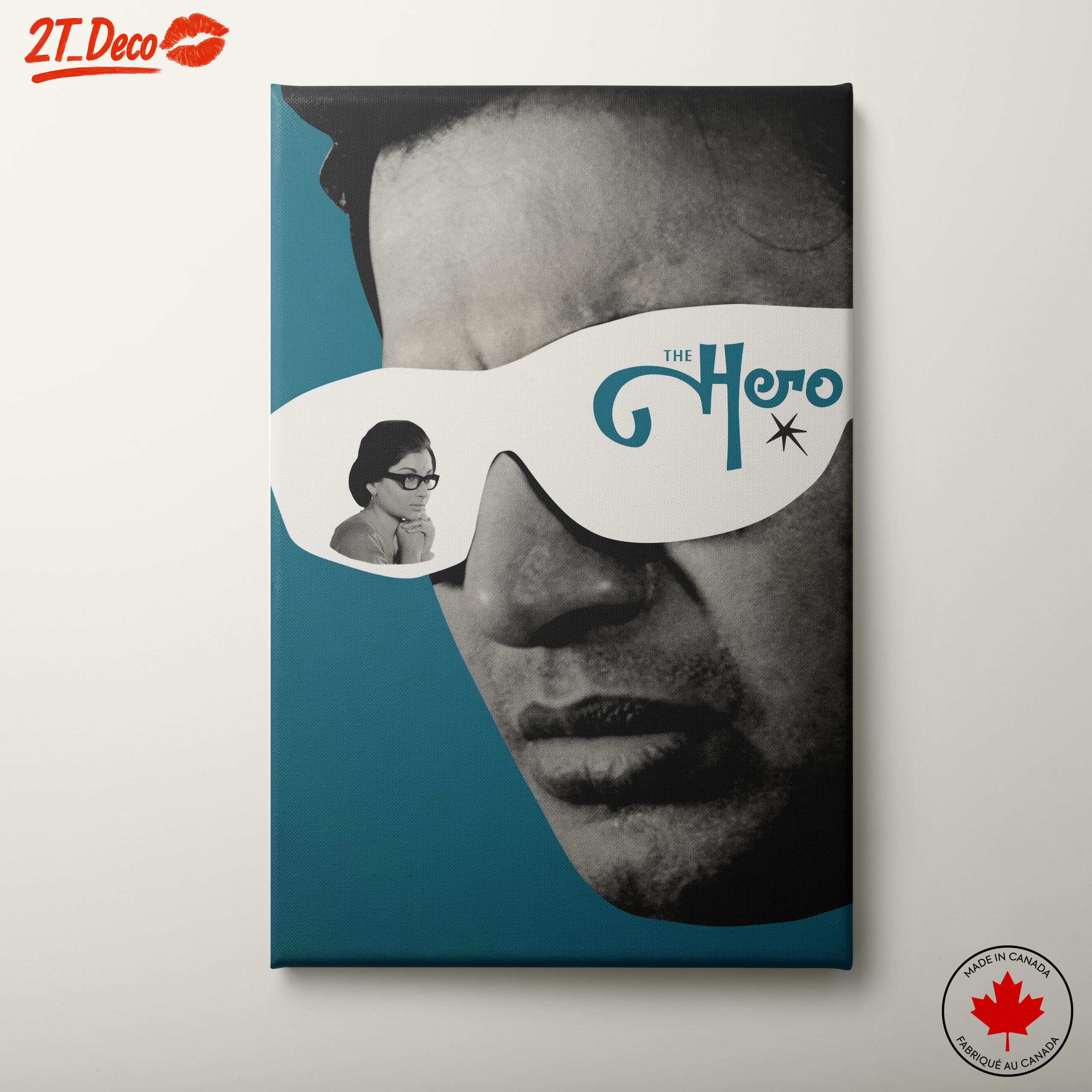 Stylized Contemporary Character Artwork Featuring Hero