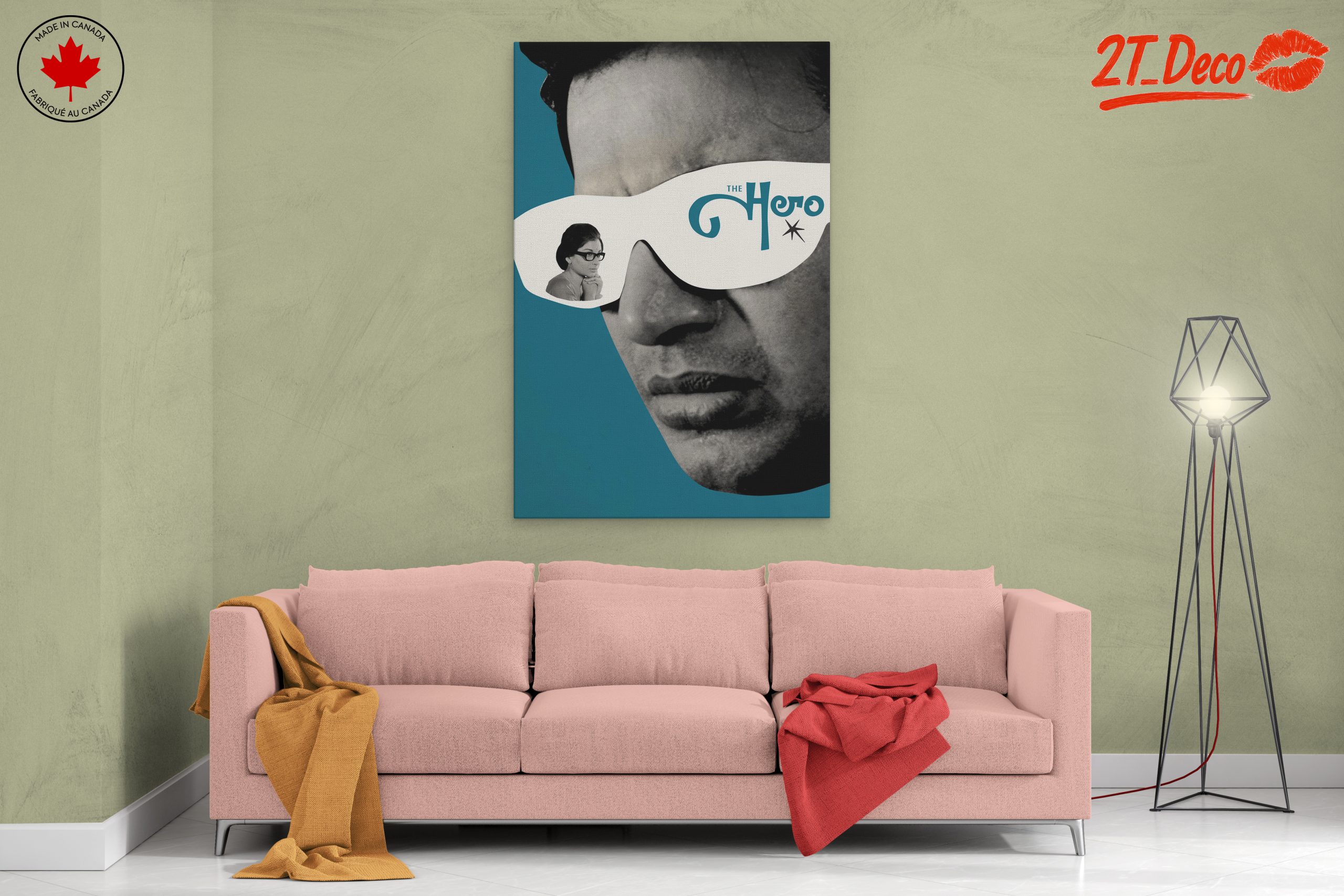 Stylized Contemporary Character Artwork Featuring Hero - Image 2