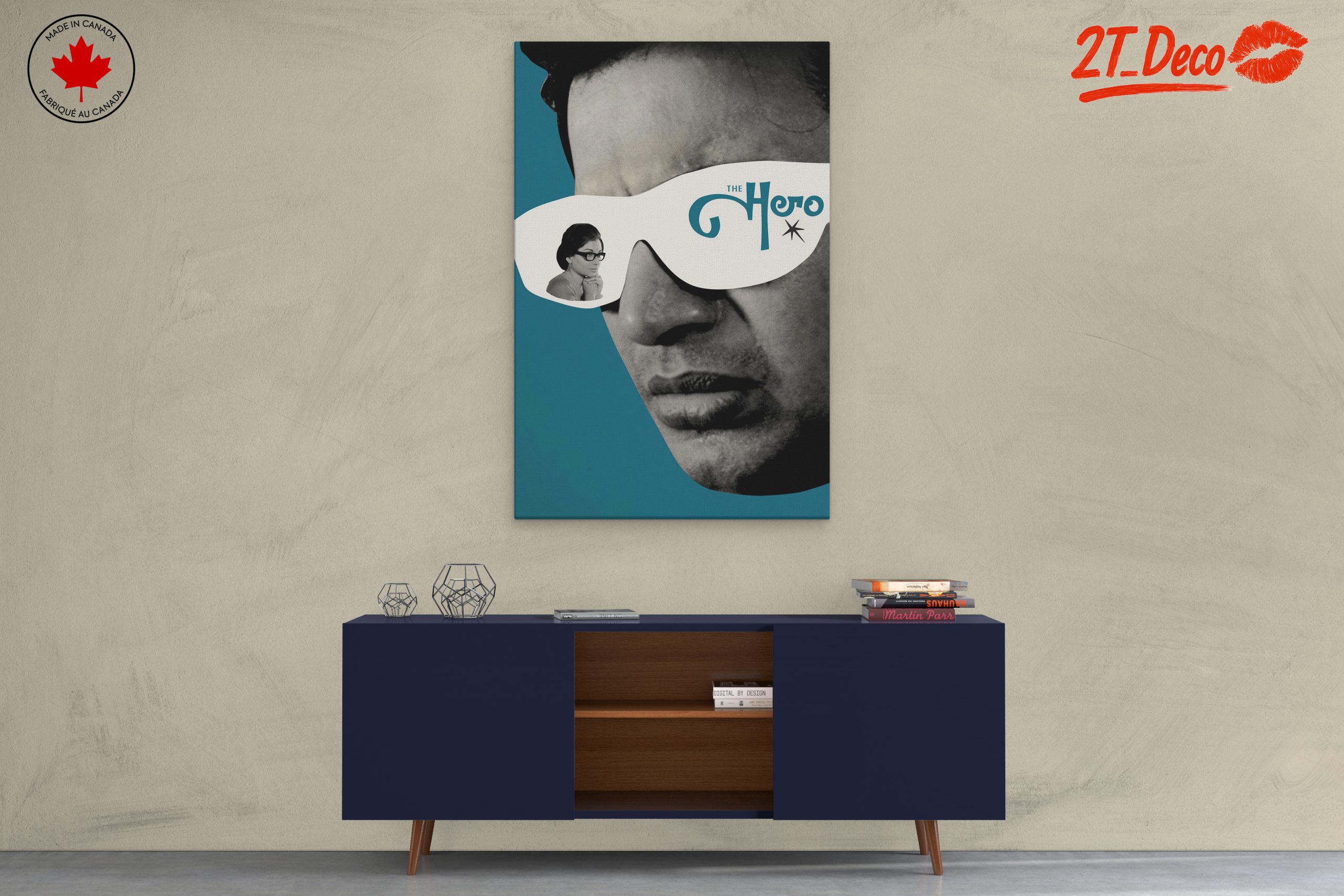 Stylized Contemporary Character Artwork Featuring Hero - Image 3