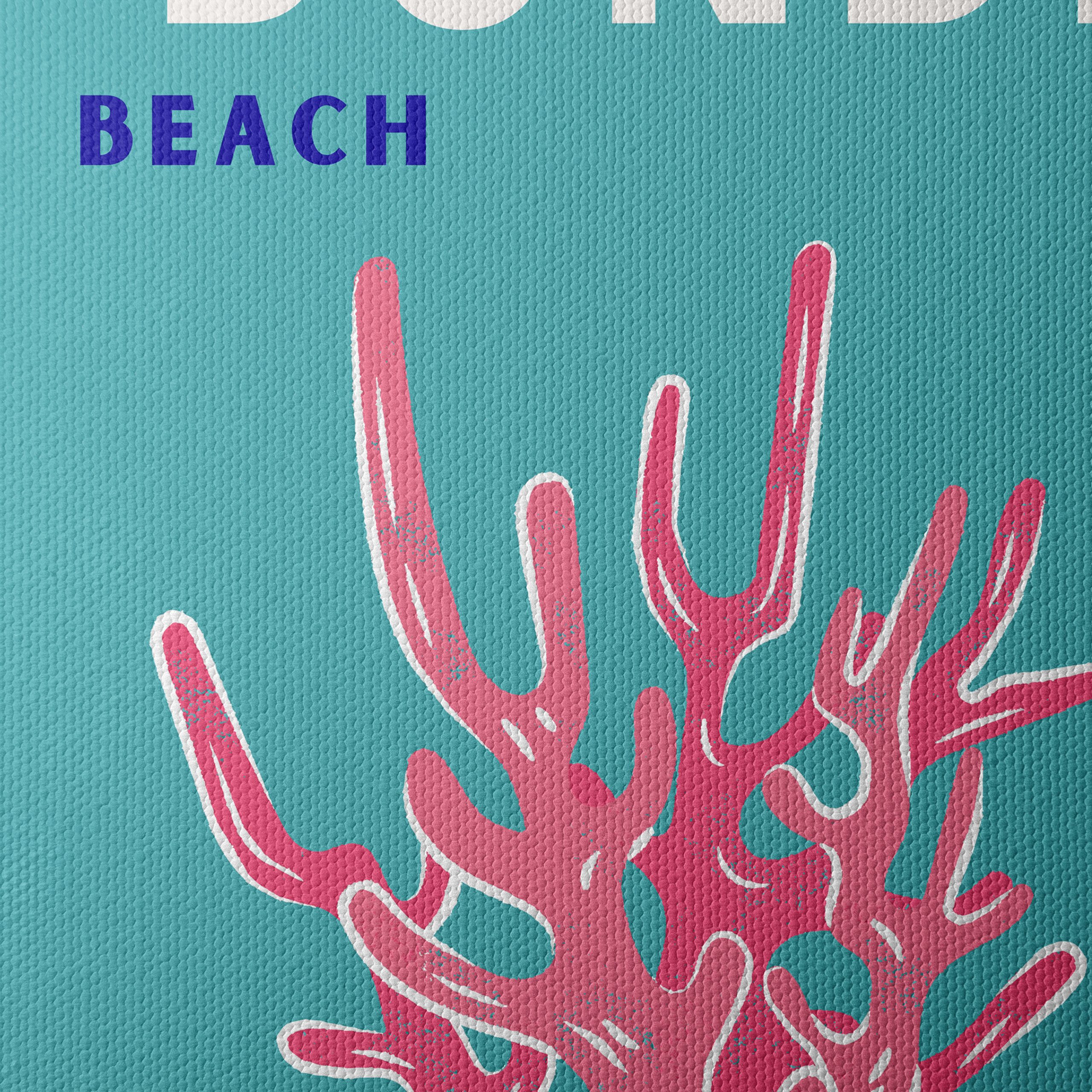 Bondi Beach Colors and Coral - Image 4
