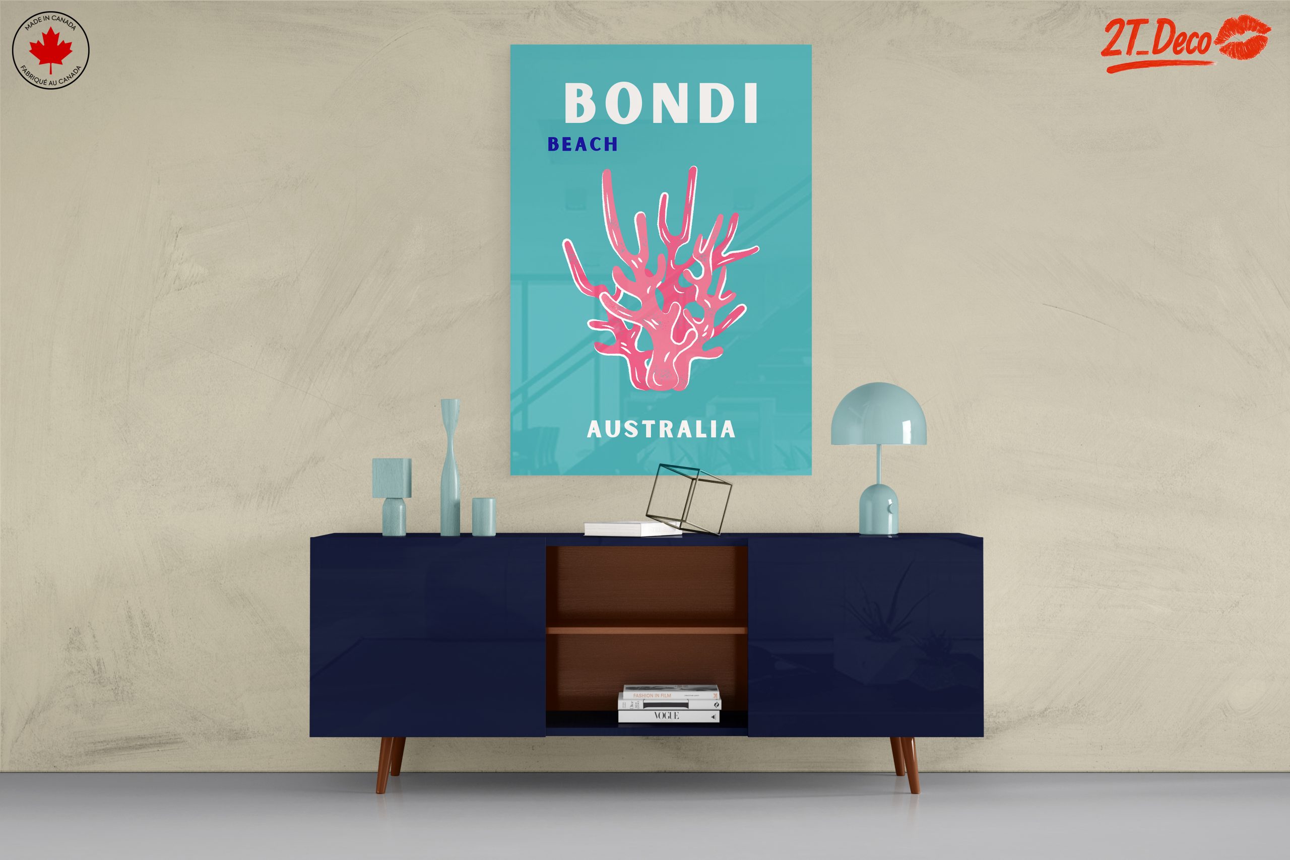 Bondi Beach Colors and Coral - Image 8