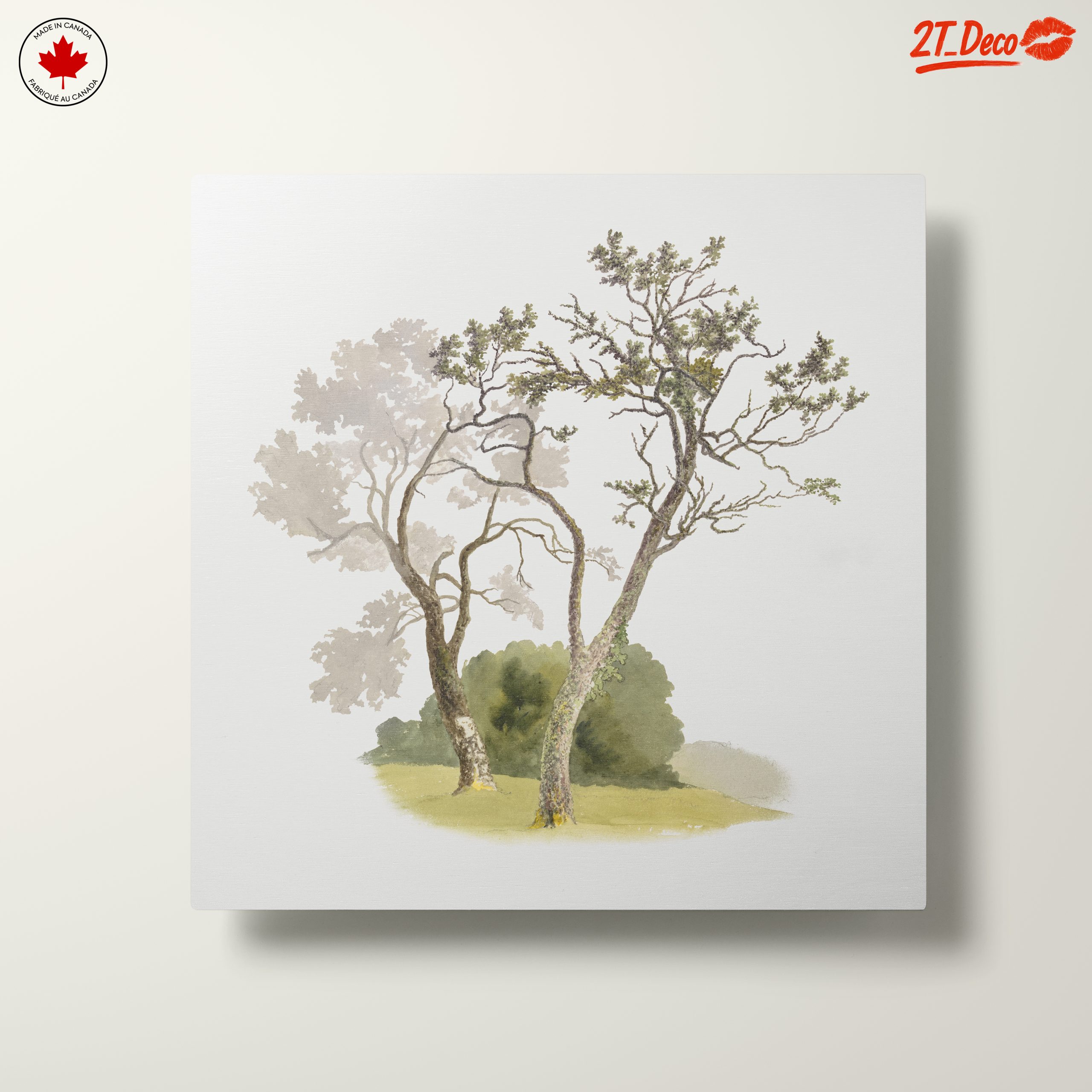 Serene Botanical Tree Landscape - Image 10