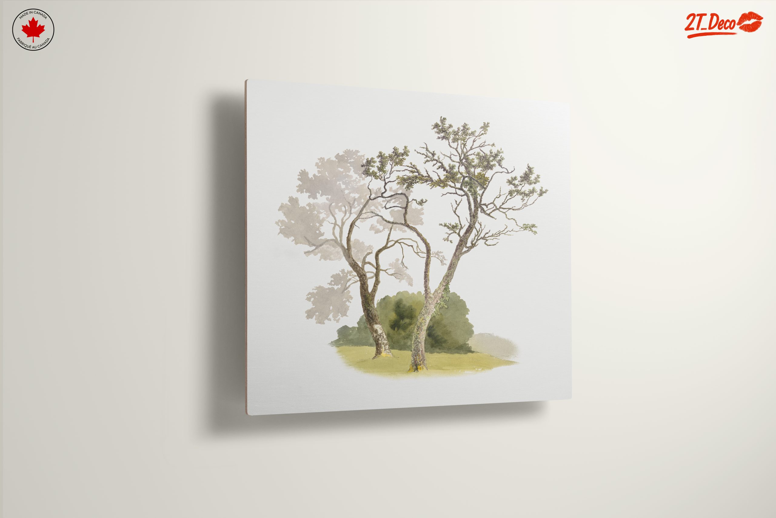Serene Botanical Tree Landscape - Image 13