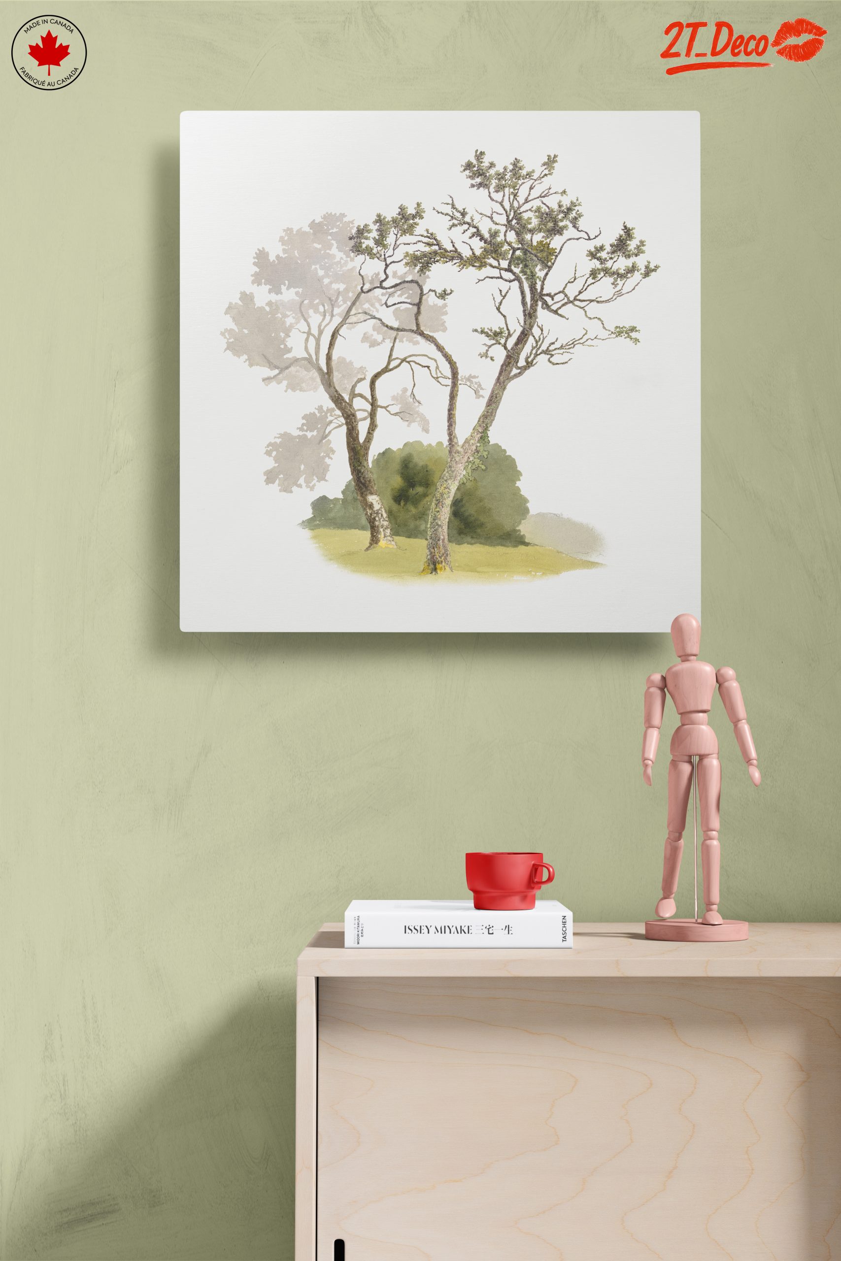 Serene Botanical Tree Landscape - Image 14