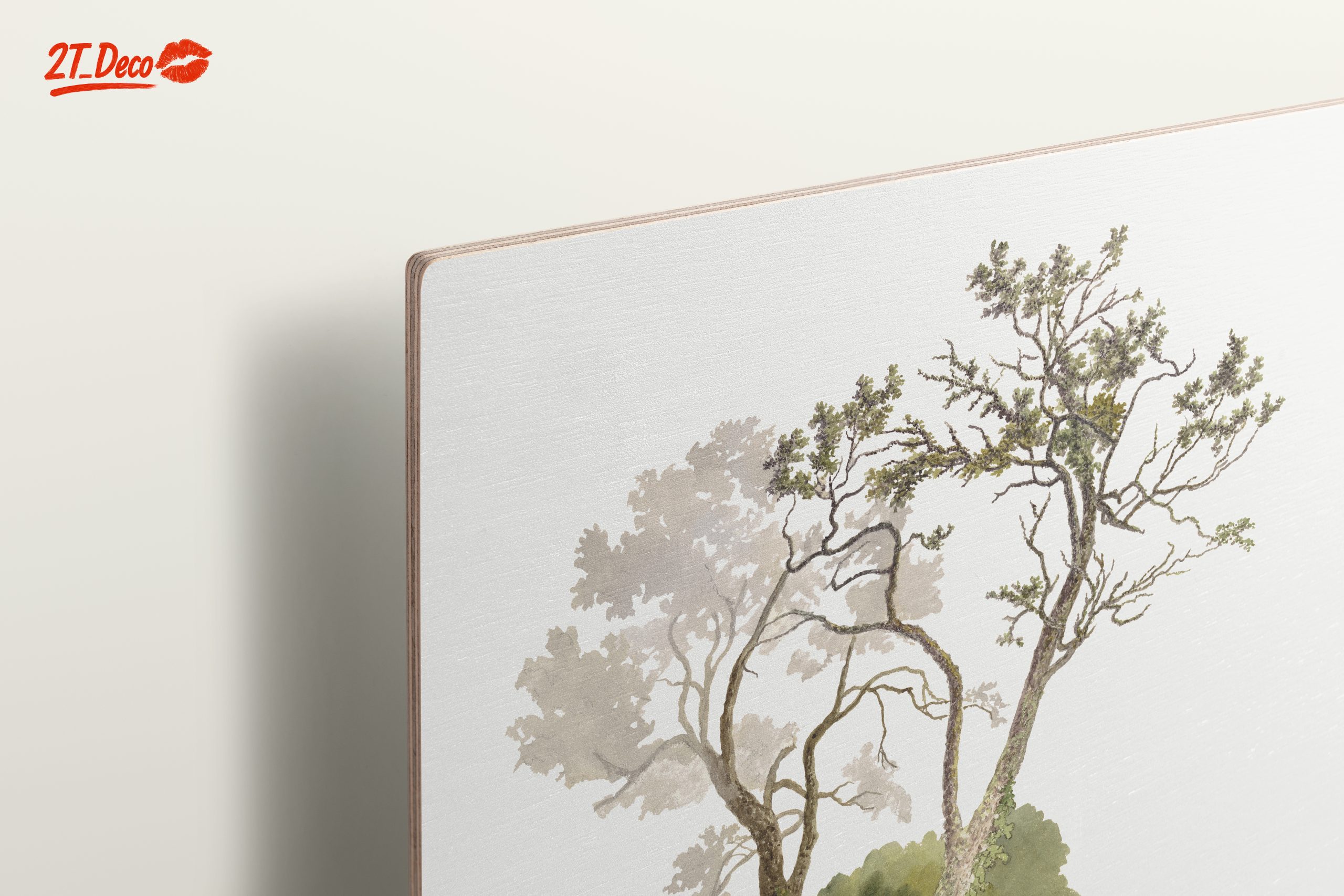 Serene Botanical Tree Landscape - Image 15