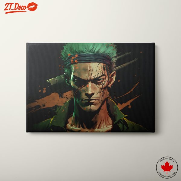 Intense Dynamic Character Portrait