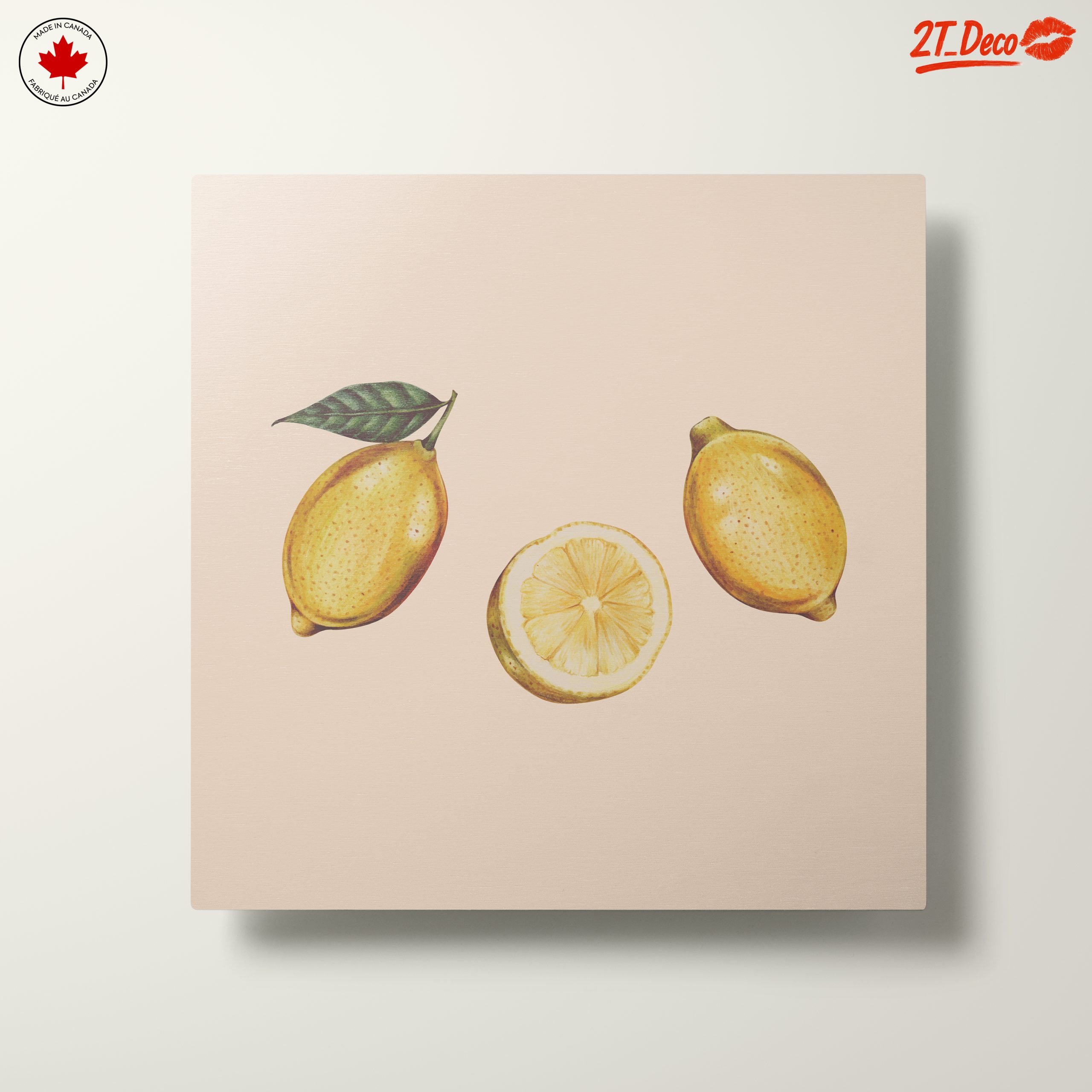 Artistic Abstract Lemons Composition - Image 10