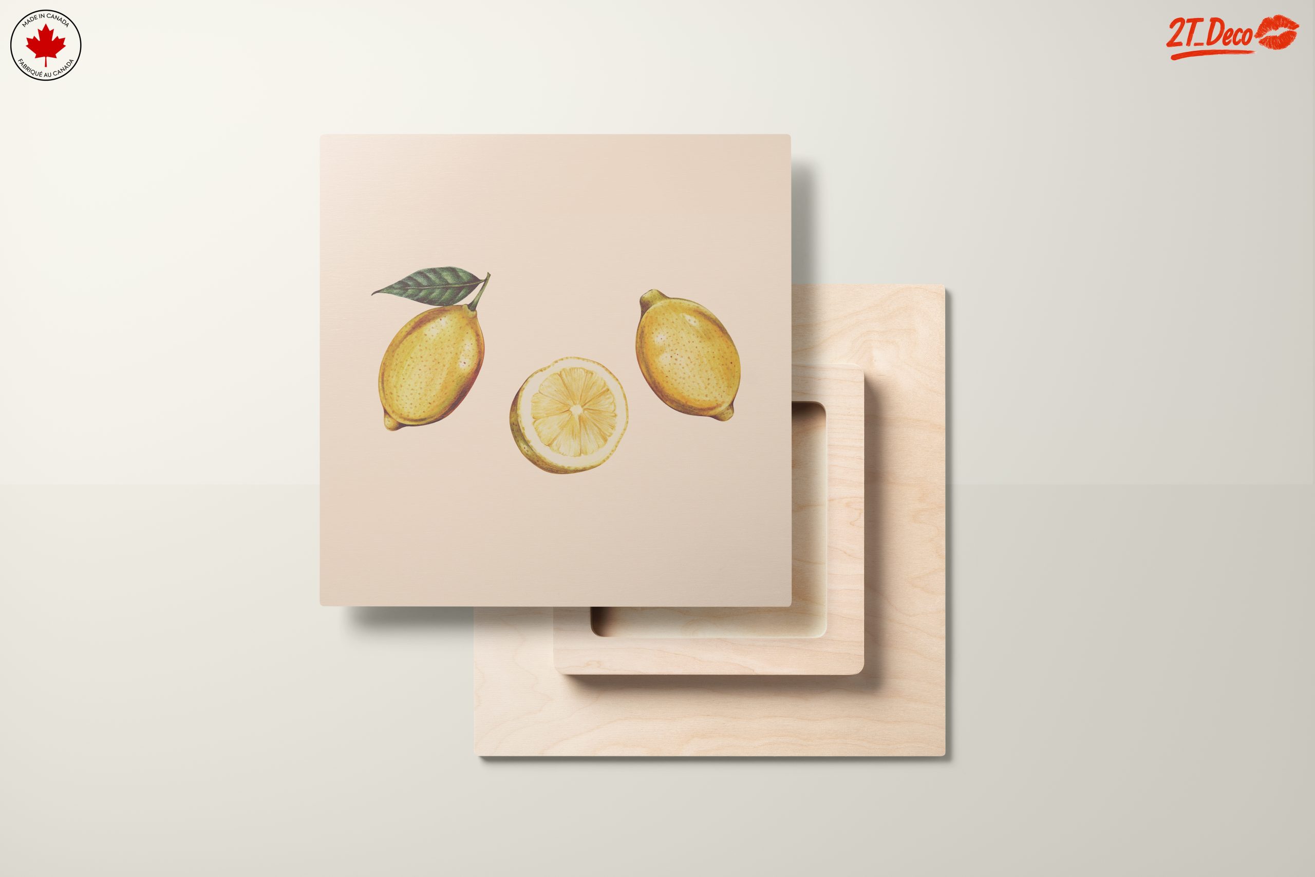 Artistic Abstract Lemons Composition - Image 11