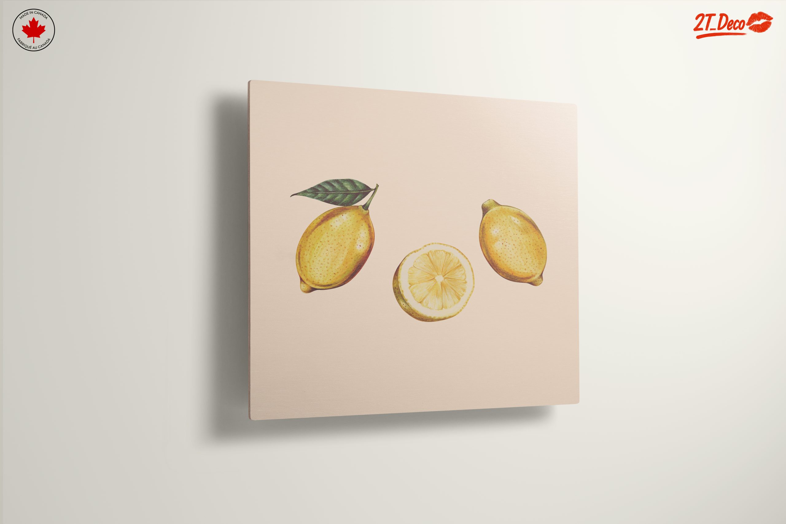 Artistic Abstract Lemons Composition - Image 13