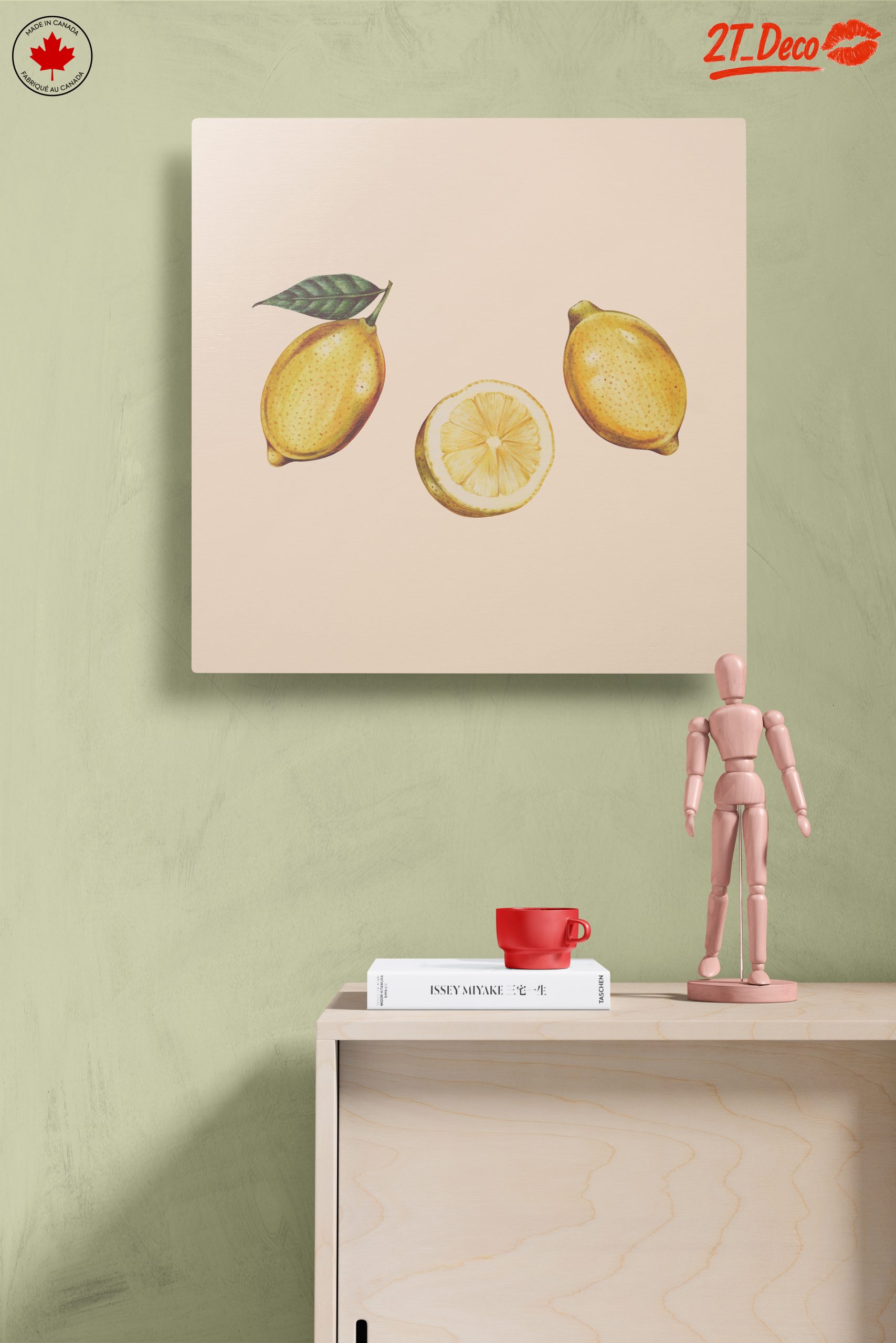 Artistic Abstract Lemons Composition - Image 14