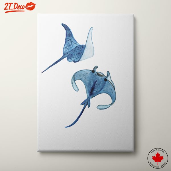 Stylized Abstract Marine Life Art 2