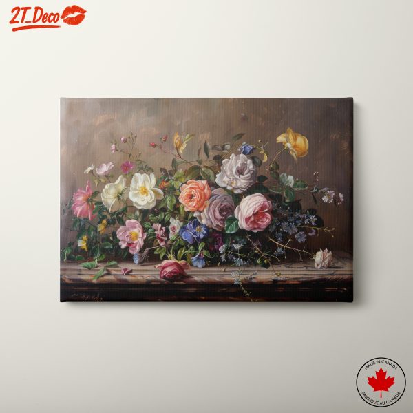 Vibrant Floral Arrangement with Roses